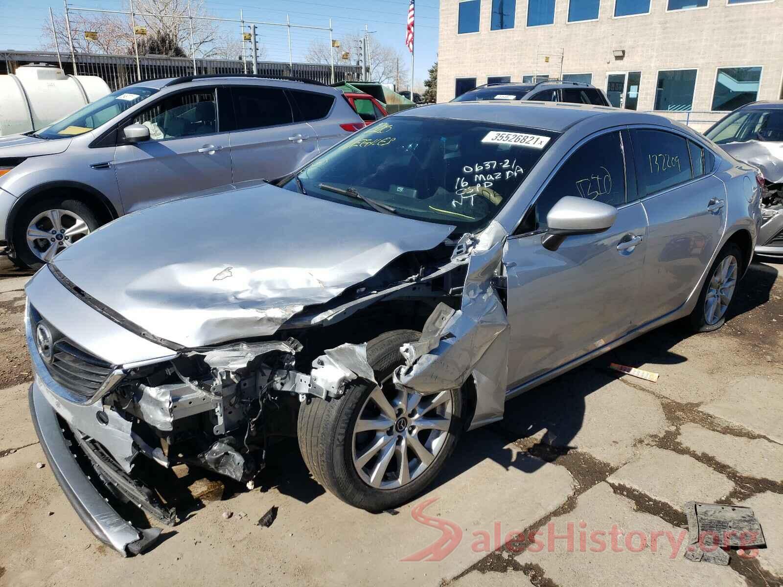 JM1GJ1U50G1407182 2016 MAZDA 6