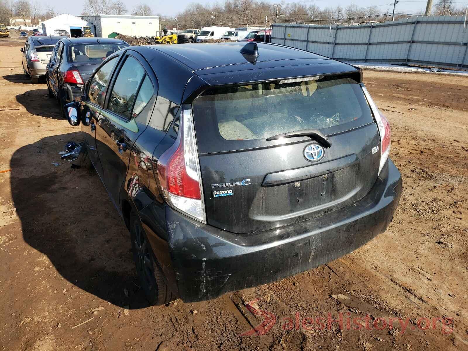 JTDKDTB3XG1119524 2016 TOYOTA PRIUS