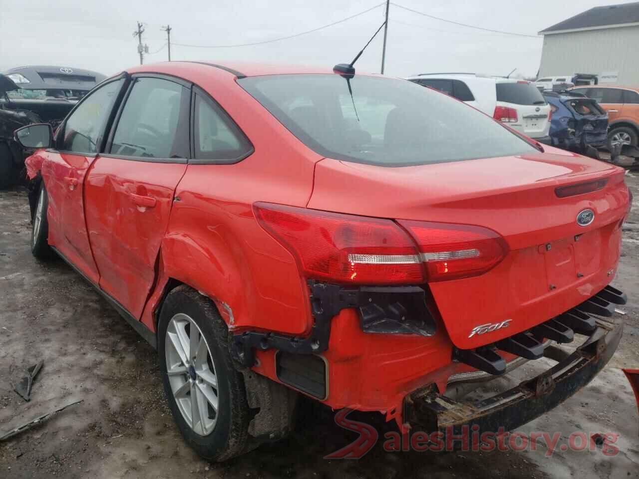 1FADP3F27HL333657 2017 FORD FOCUS