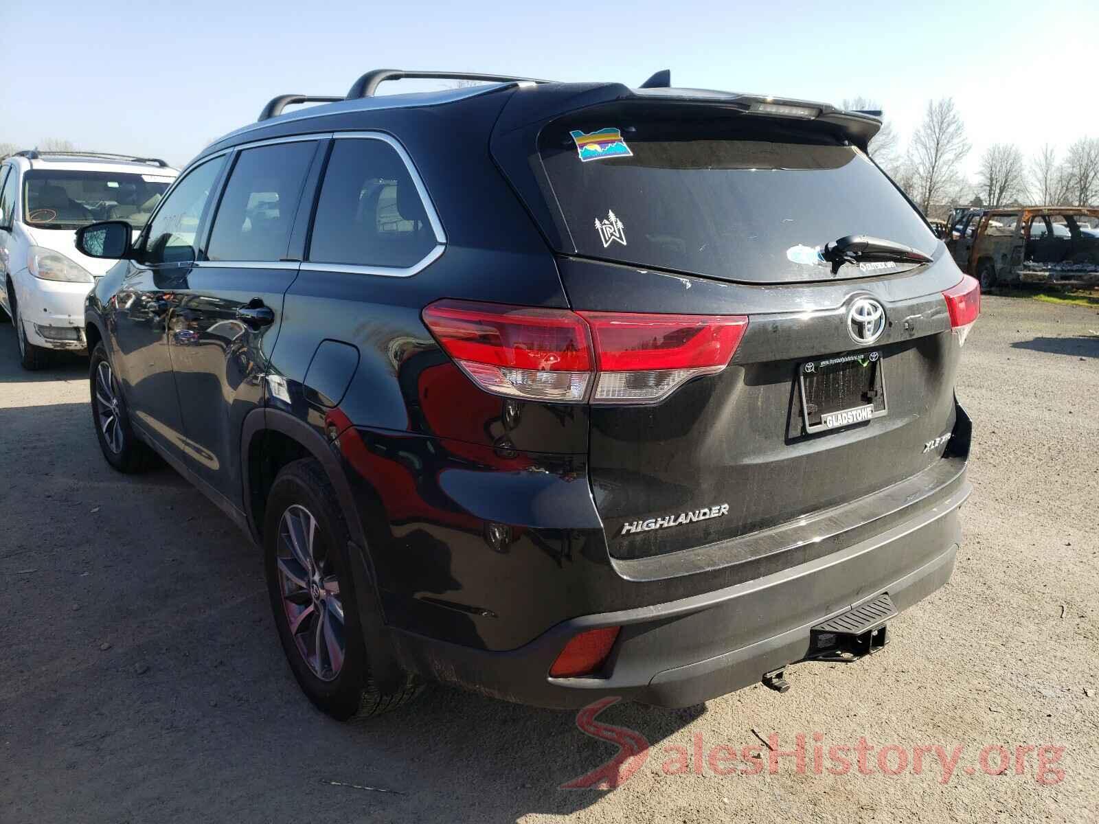 5TDJZRFH2JS866180 2018 TOYOTA HIGHLANDER