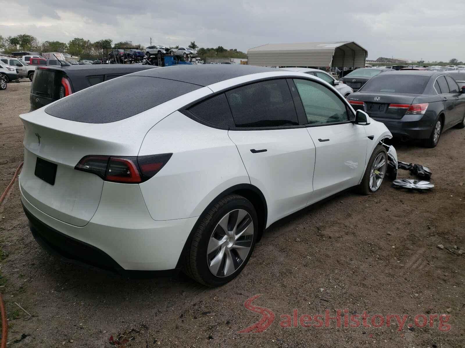 5YJYGDED8MF105507 2021 TESLA MODEL Y