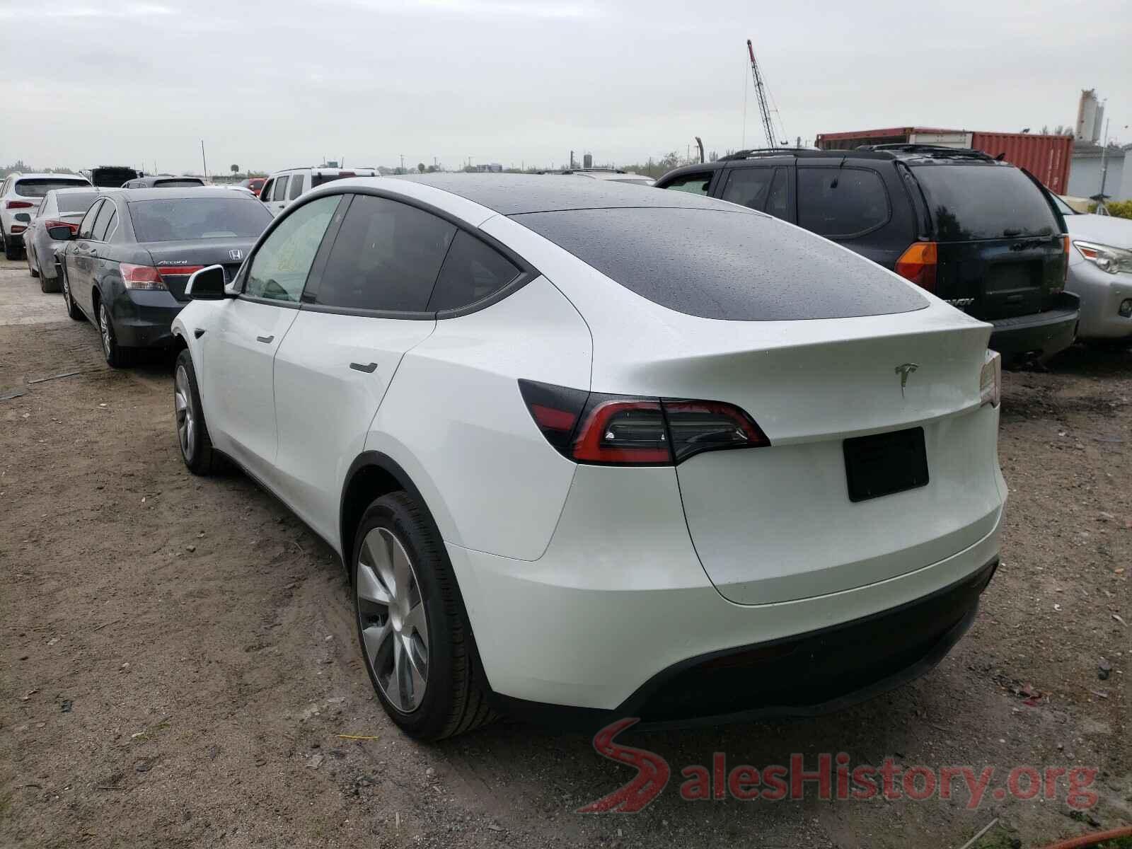 5YJYGDED8MF105507 2021 TESLA MODEL Y