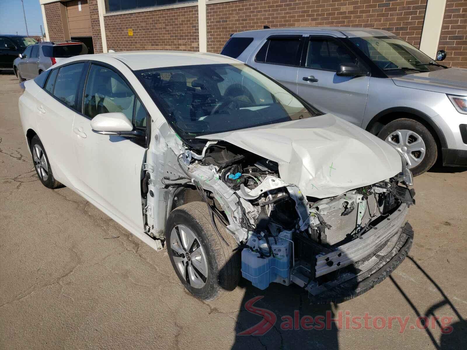 JTDKBRFU0J3587303 2018 TOYOTA PRIUS