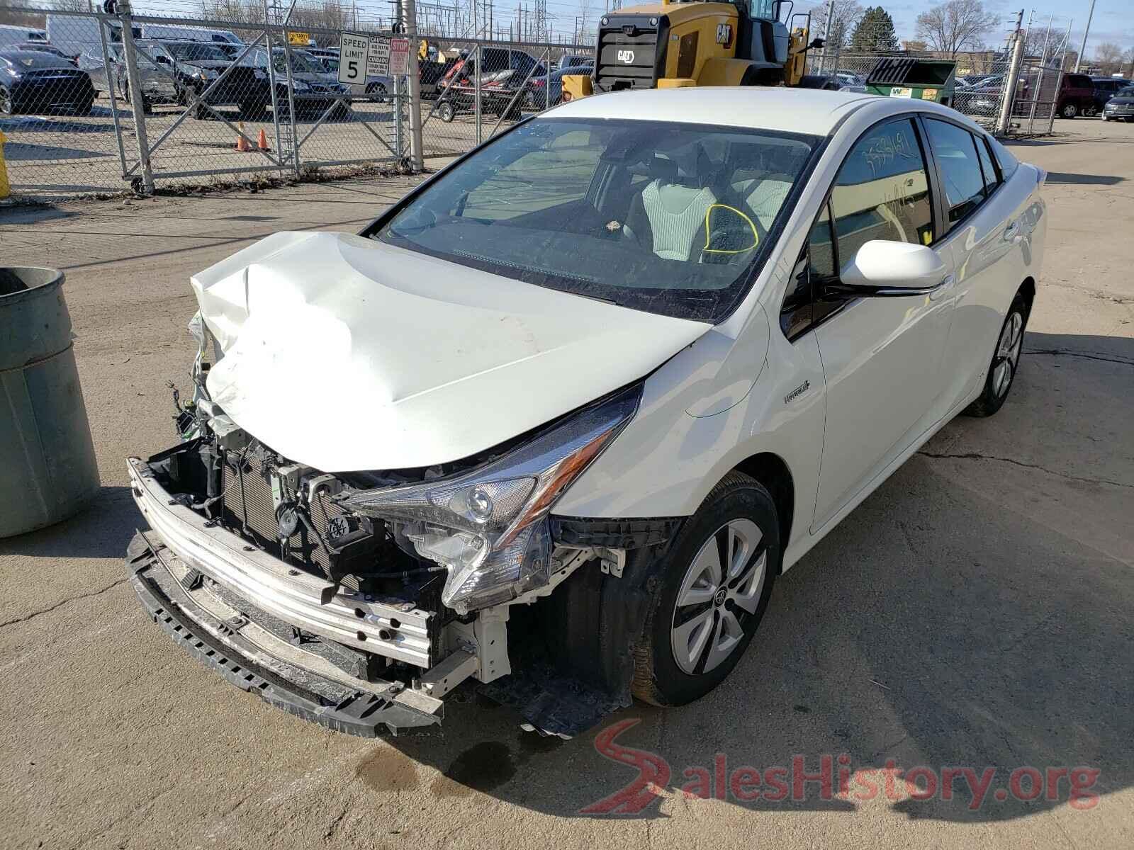 JTDKBRFU0J3587303 2018 TOYOTA PRIUS