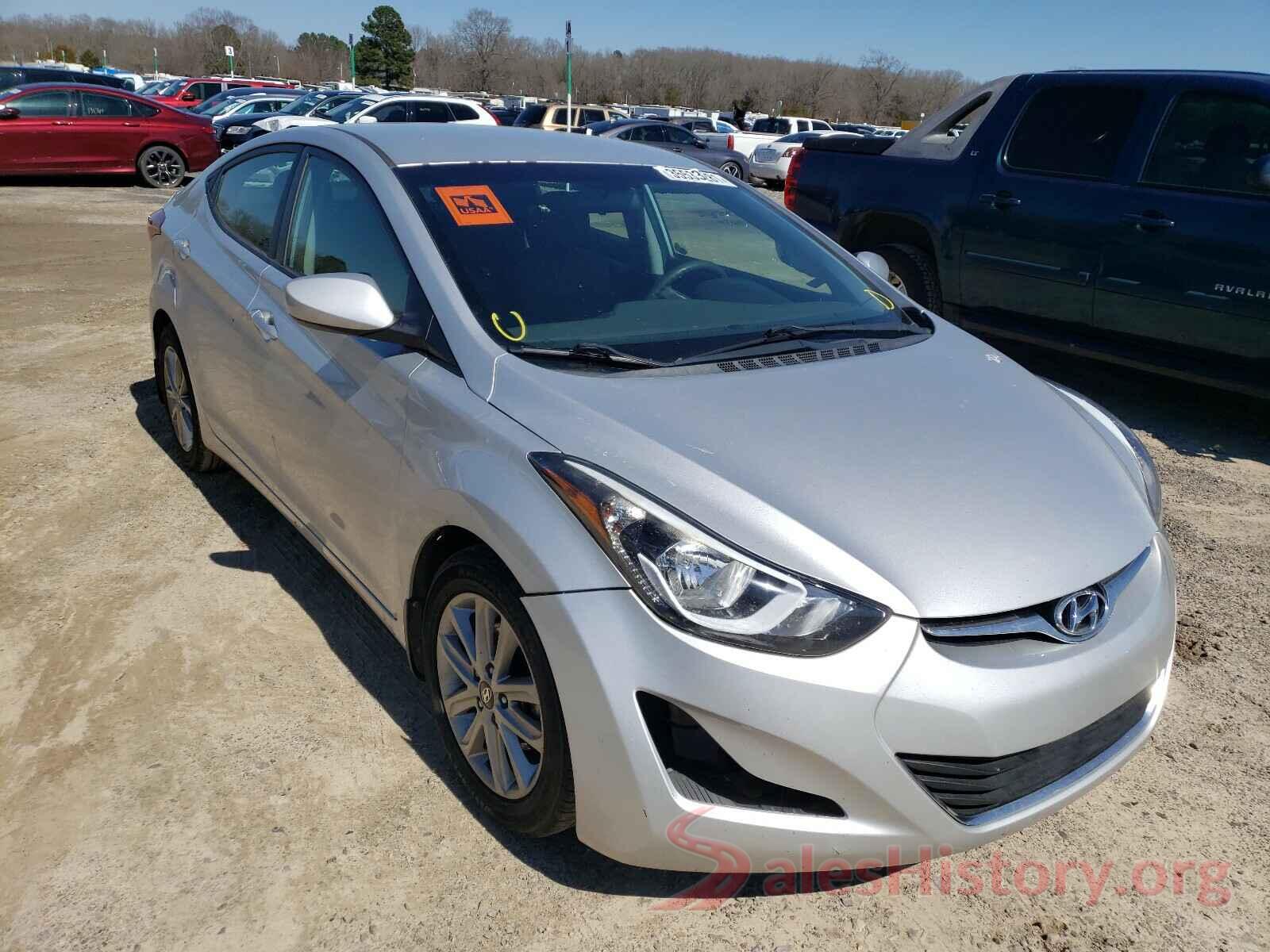 5NPDH4AE5GH783597 2016 HYUNDAI ELANTRA