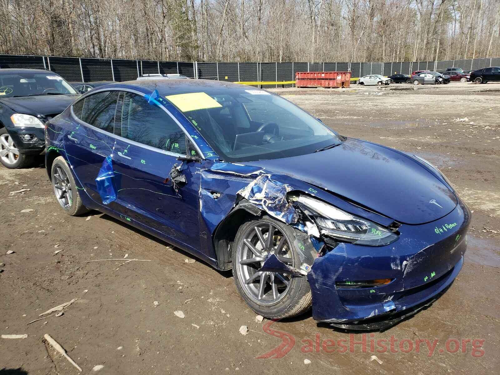 5YJ3E1EB3JF054166 2018 TESLA MODEL 3