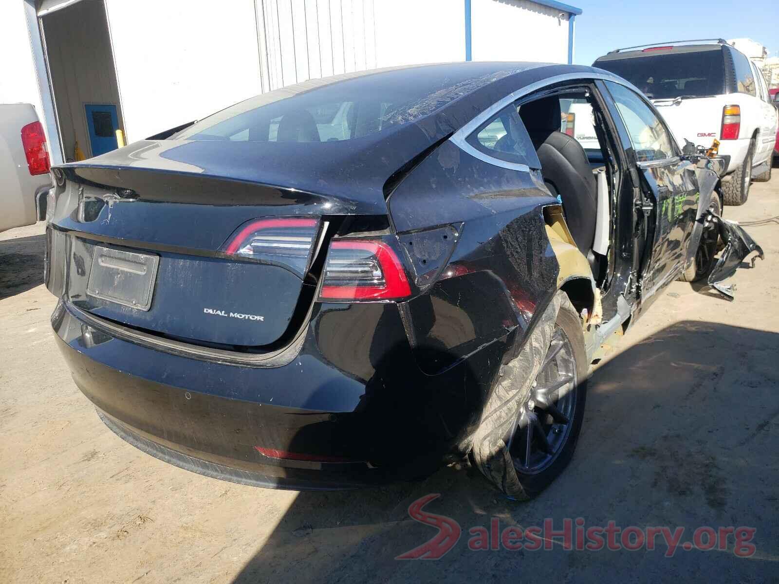 5YJ3E1EB8KF209117 2019 TESLA MODEL 3