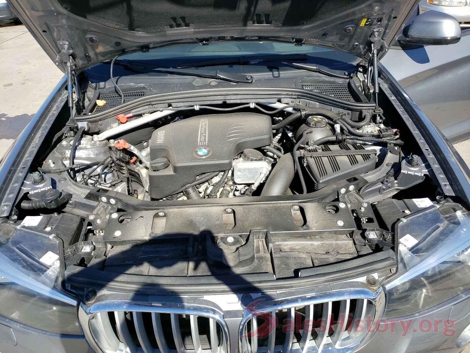 5UXWX9C35H0T24684 2017 BMW X3