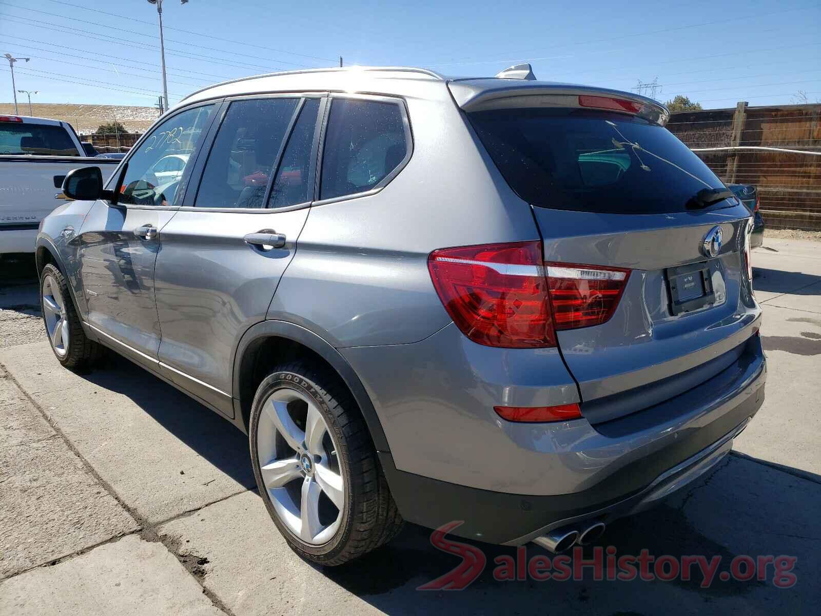 5UXWX9C35H0T24684 2017 BMW X3