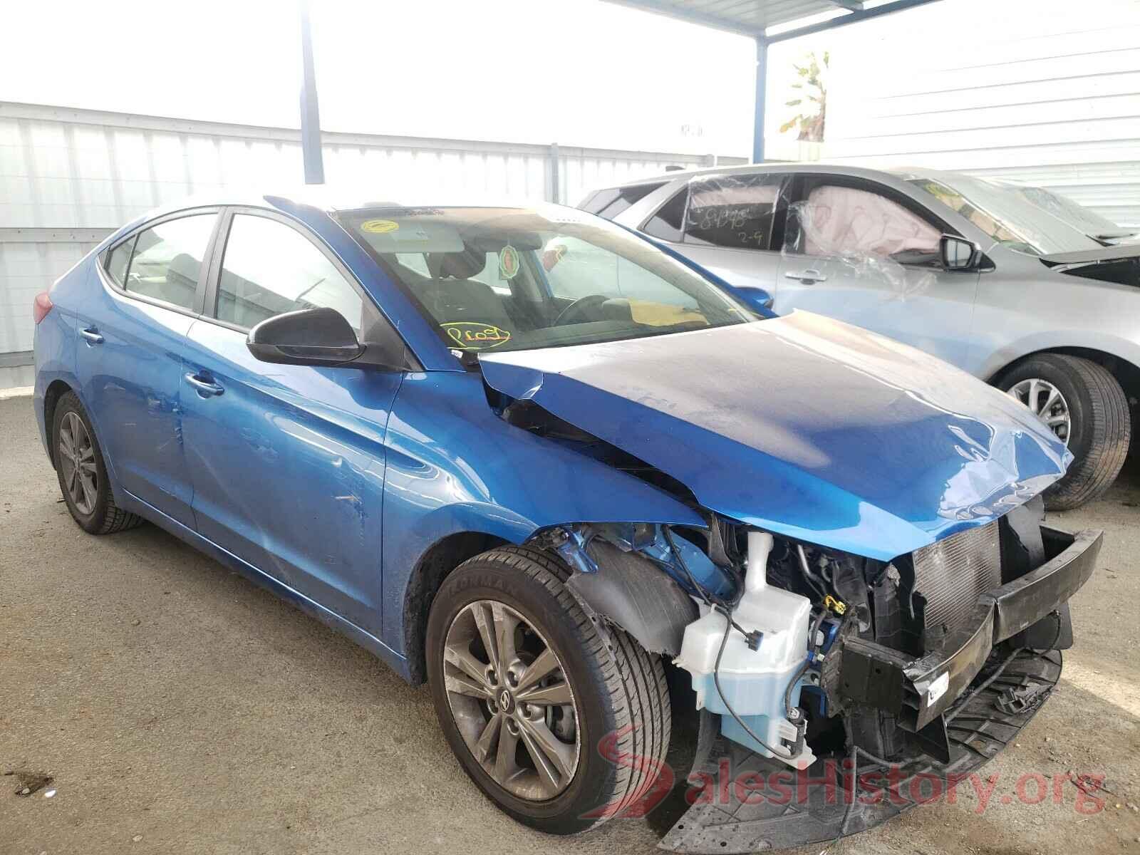 5NPD84LF9JH350782 2018 HYUNDAI ELANTRA