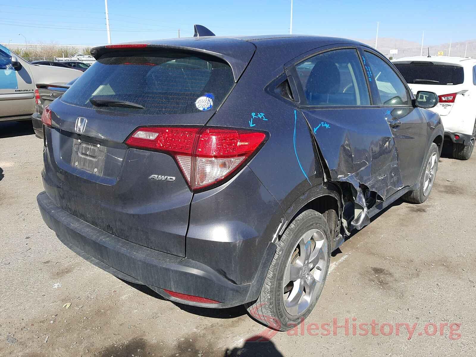 3CZRU6H33JG702057 2018 HONDA HR-V