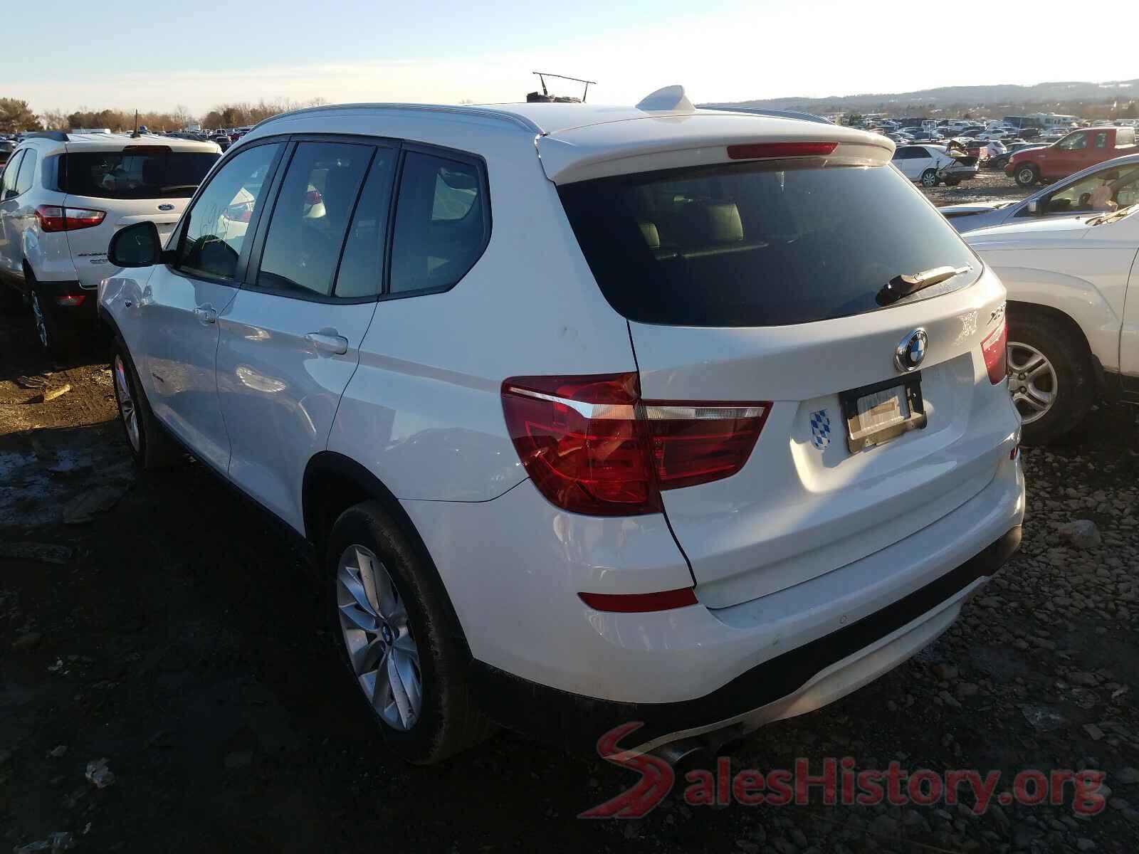 5UXWX9C51G0D84951 2016 BMW X3