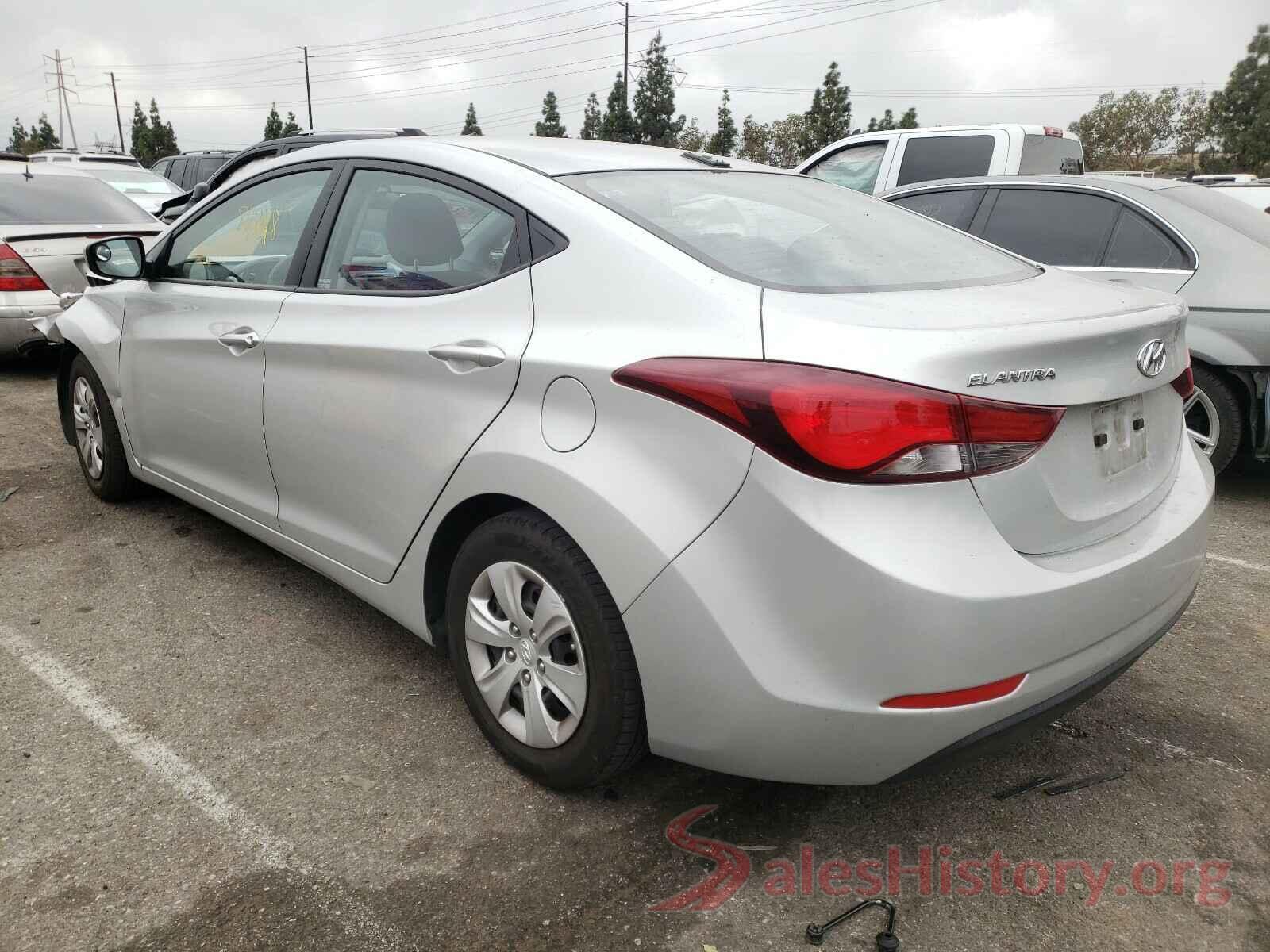 5NPDH4AE9GH771193 2016 HYUNDAI ELANTRA