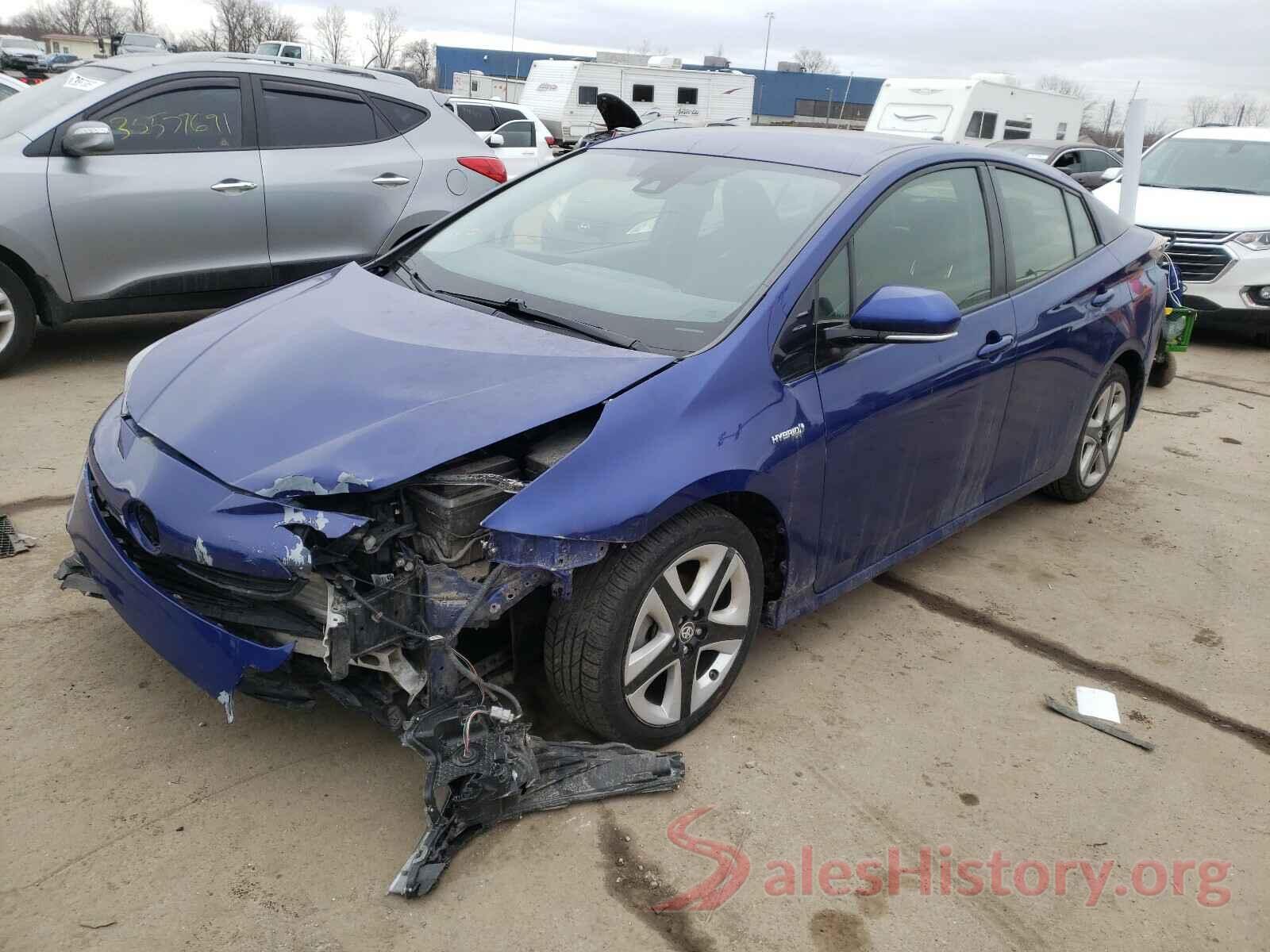 JTDKARFU7G3504171 2016 TOYOTA PRIUS