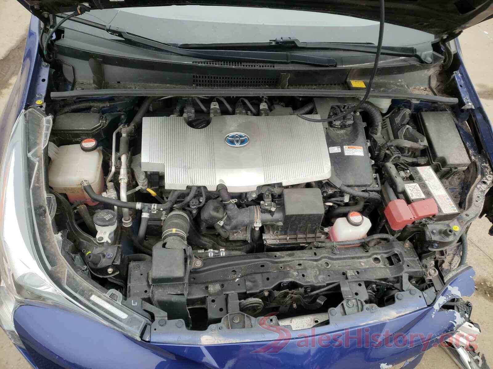 JTDKARFU7G3504171 2016 TOYOTA PRIUS