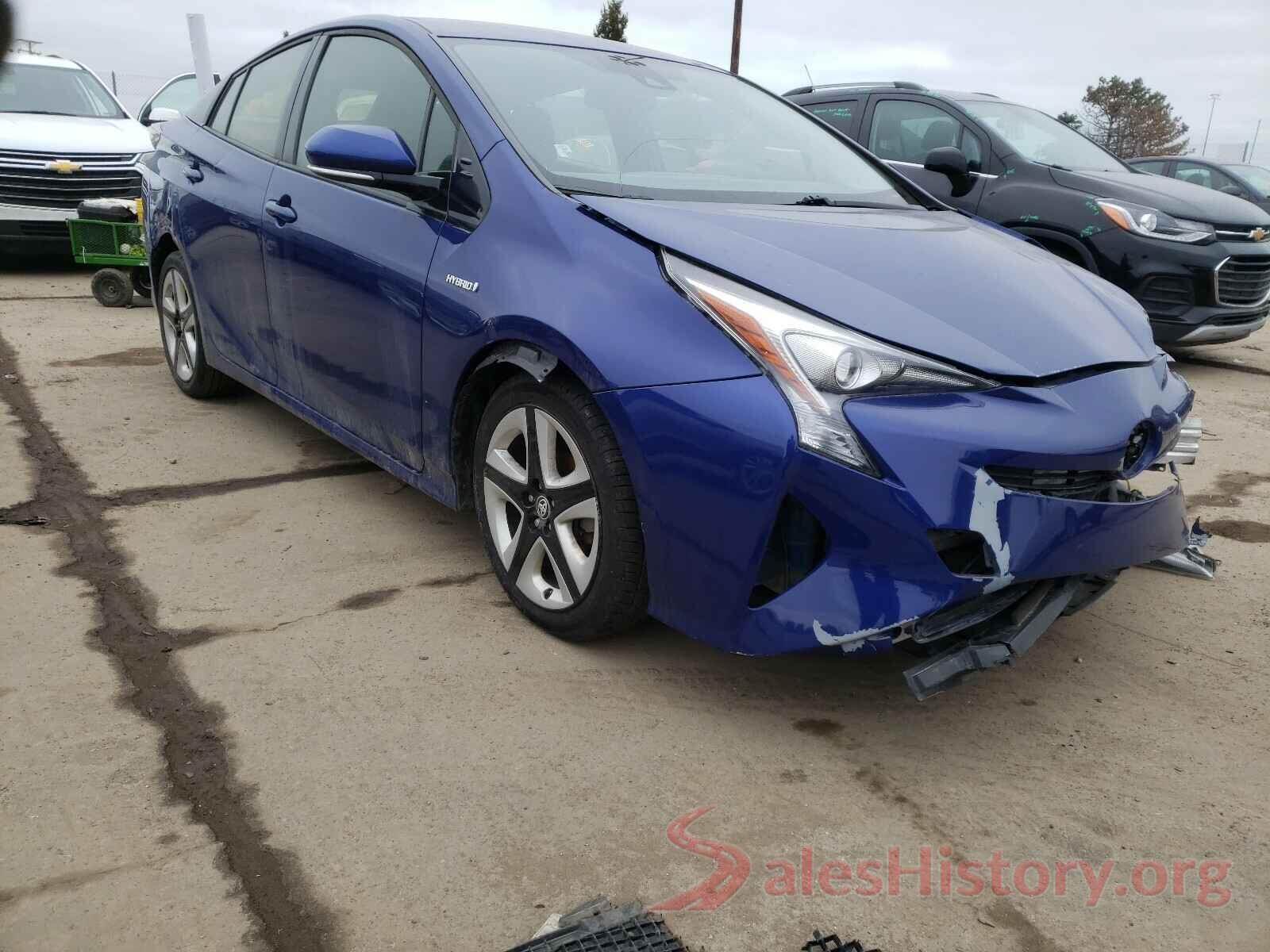 JTDKARFU7G3504171 2016 TOYOTA PRIUS