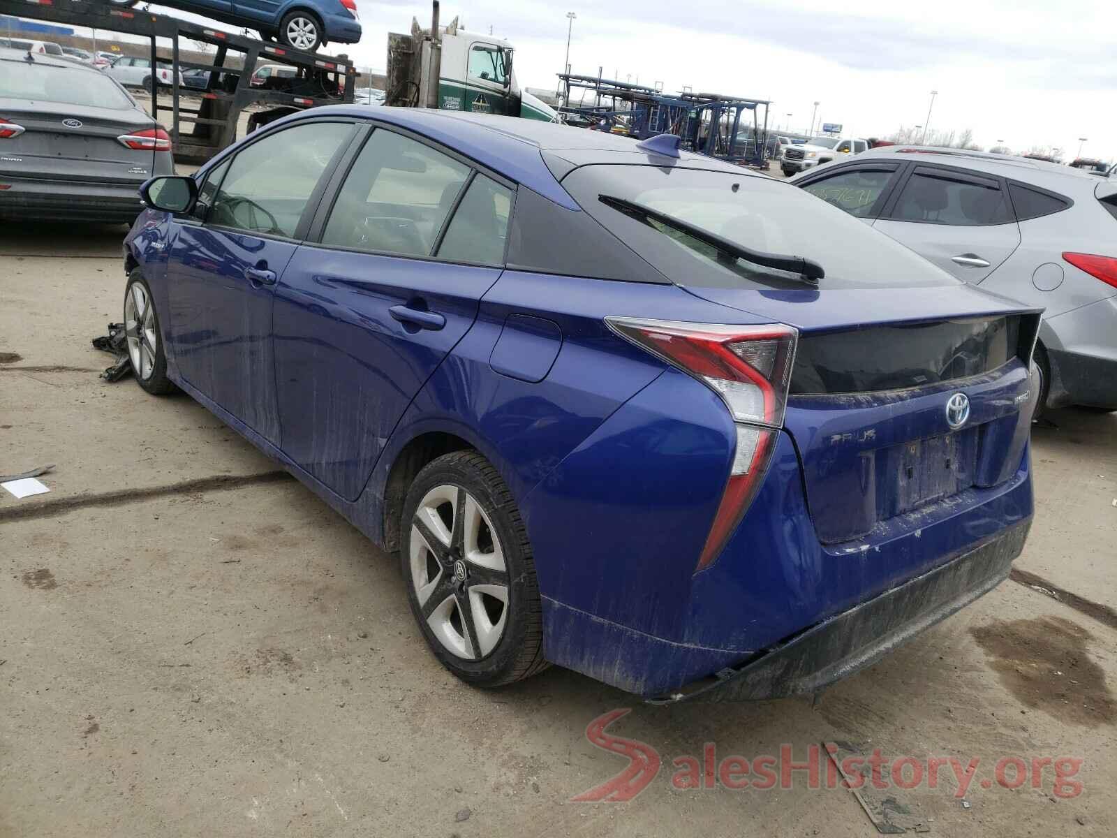 JTDKARFU7G3504171 2016 TOYOTA PRIUS