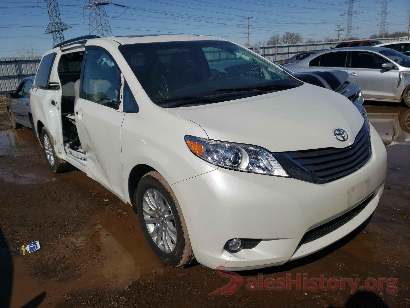 5TDYZ3DC4HS881289 2017 TOYOTA SIENNA