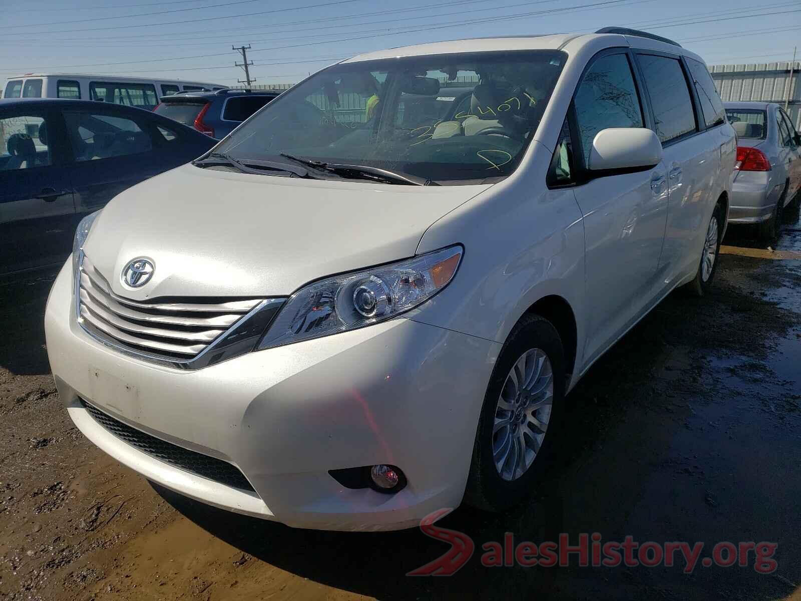 5TDYZ3DC4HS881289 2017 TOYOTA SIENNA