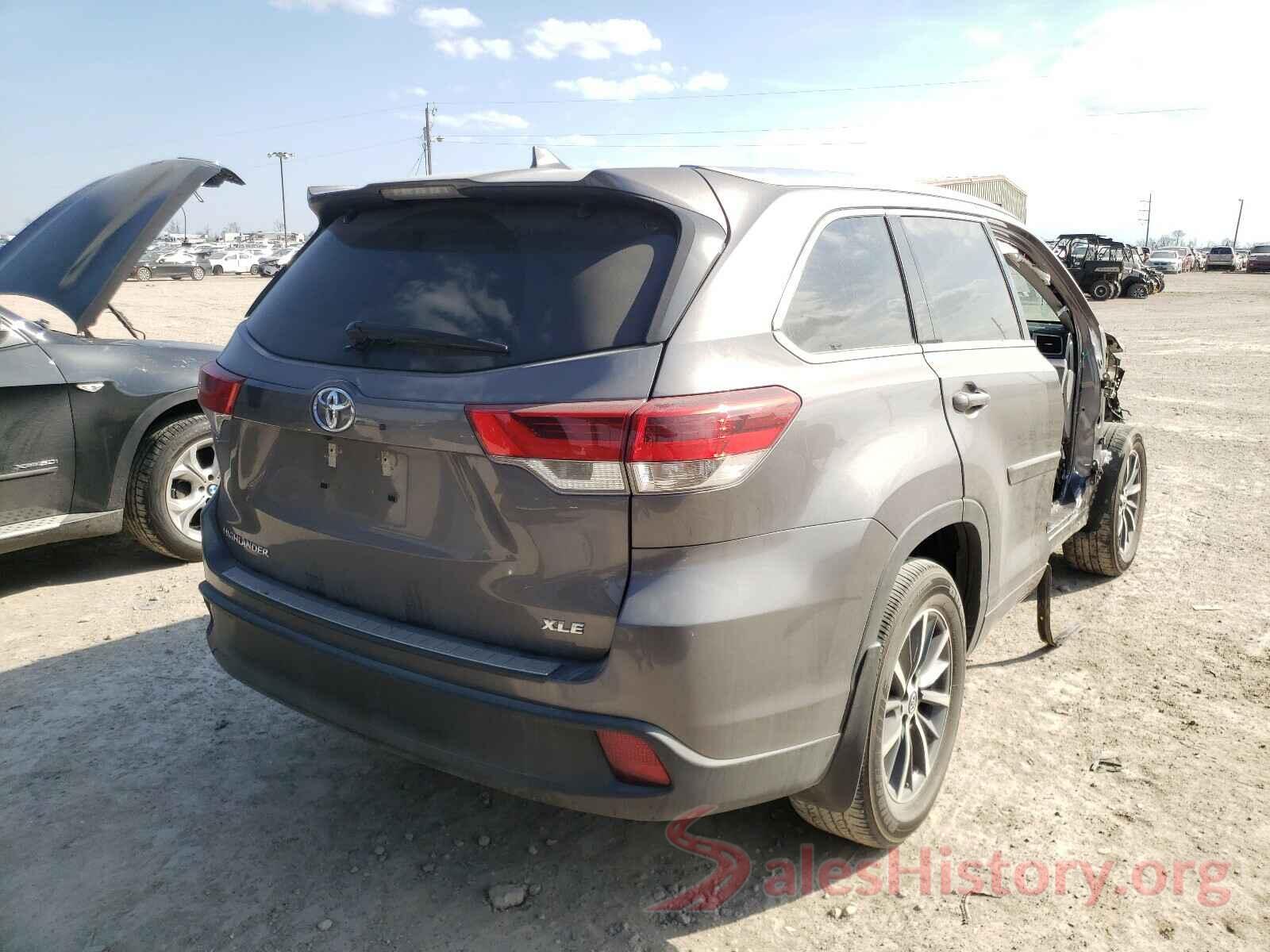 5TDKZRFHXJS549140 2018 TOYOTA HIGHLANDER