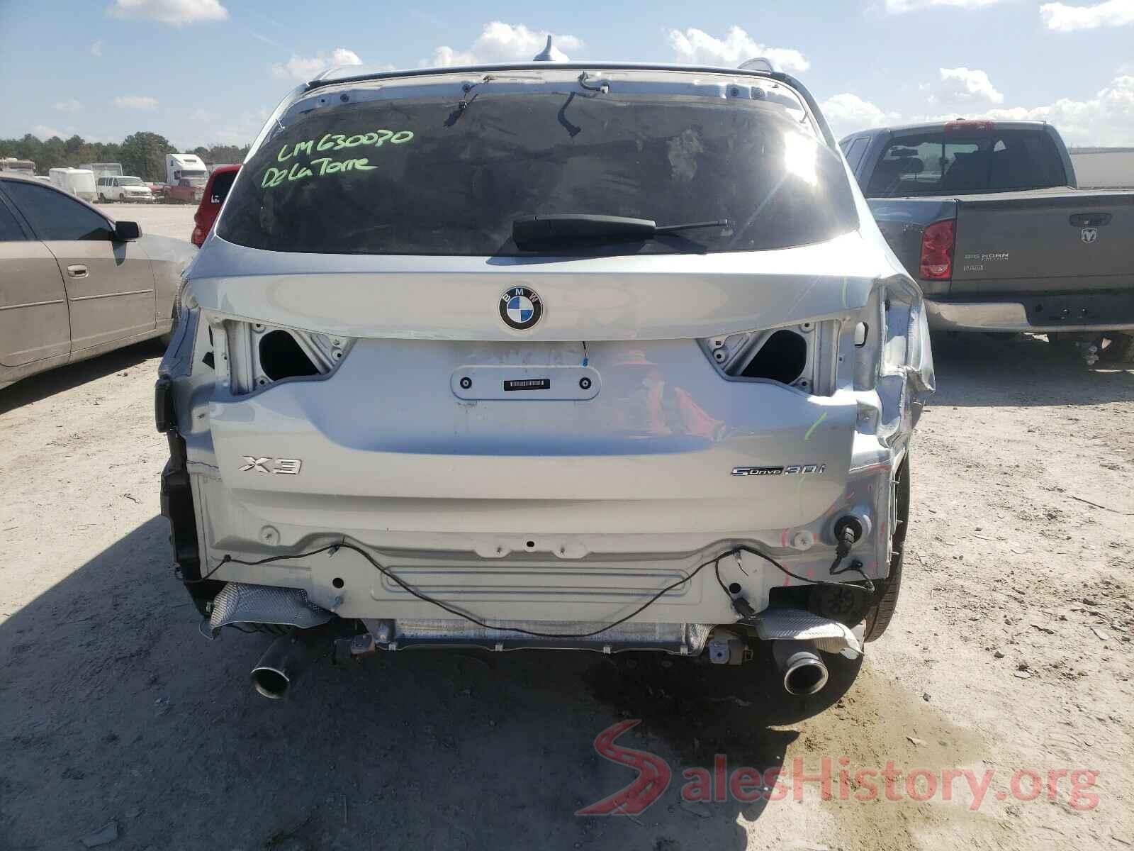 5UXTY3C04LLU72562 2020 BMW X3