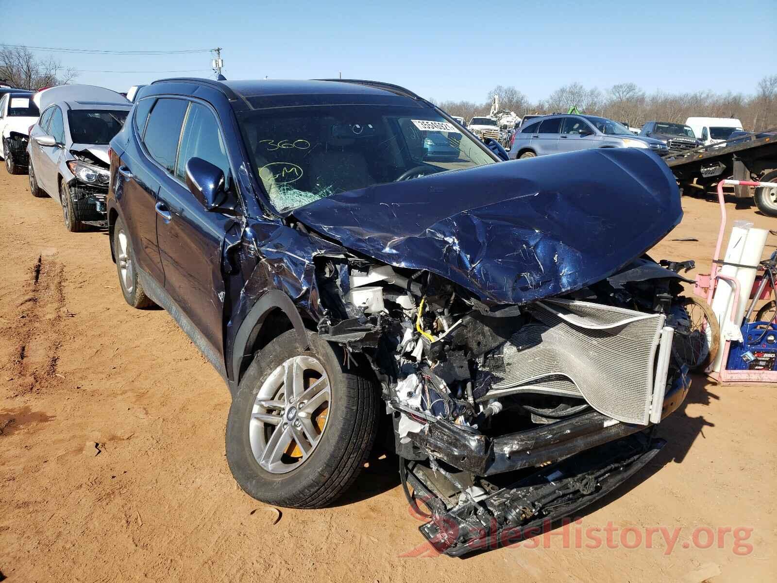 5XYZUDLB5HG414266 2017 HYUNDAI SANTA FE