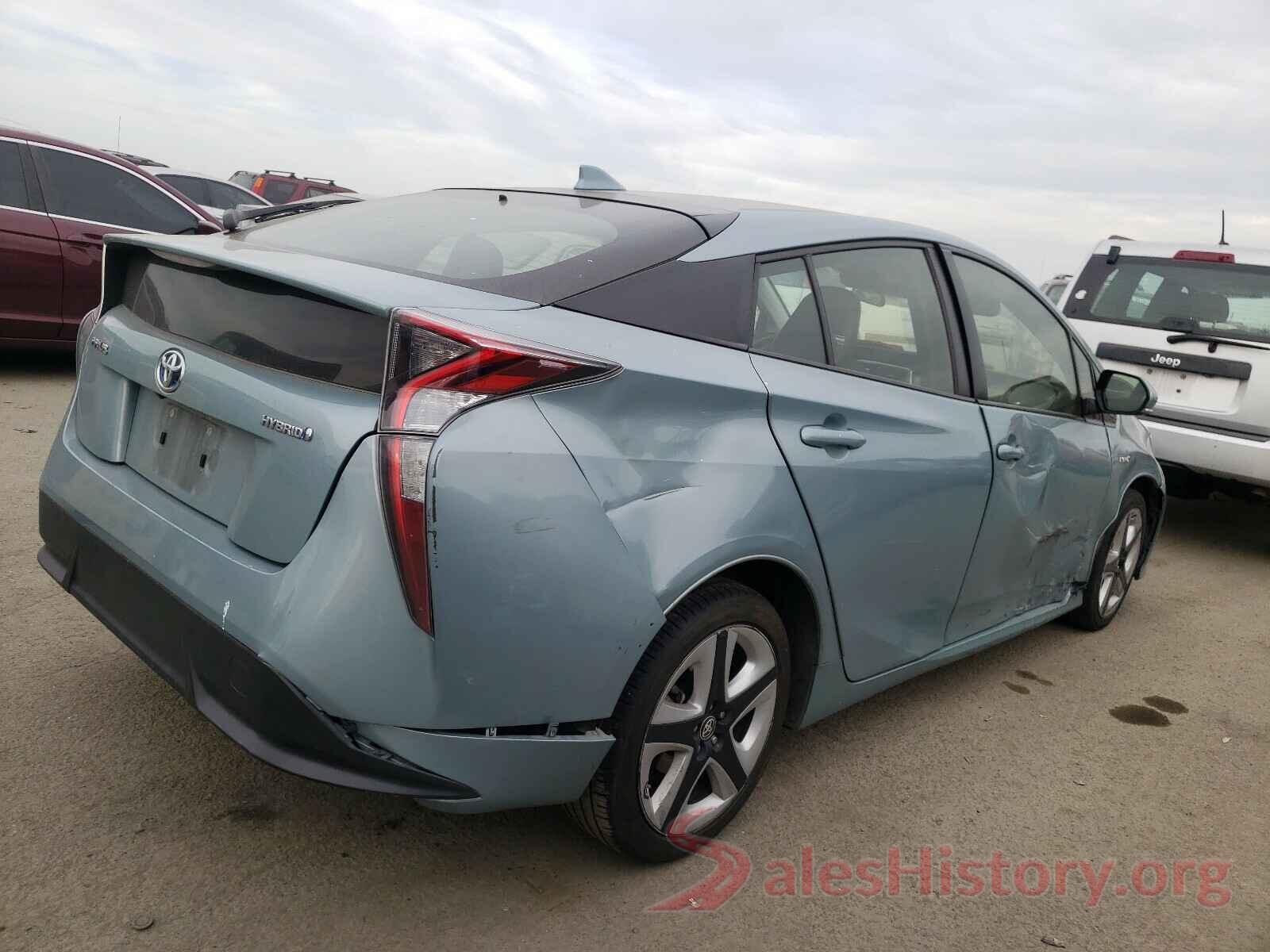 JTDKARFU1G3502674 2016 TOYOTA PRIUS