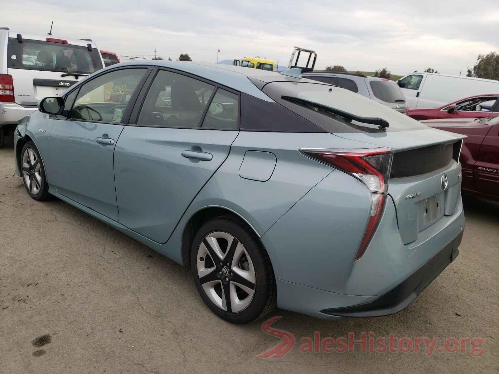 JTDKARFU1G3502674 2016 TOYOTA PRIUS