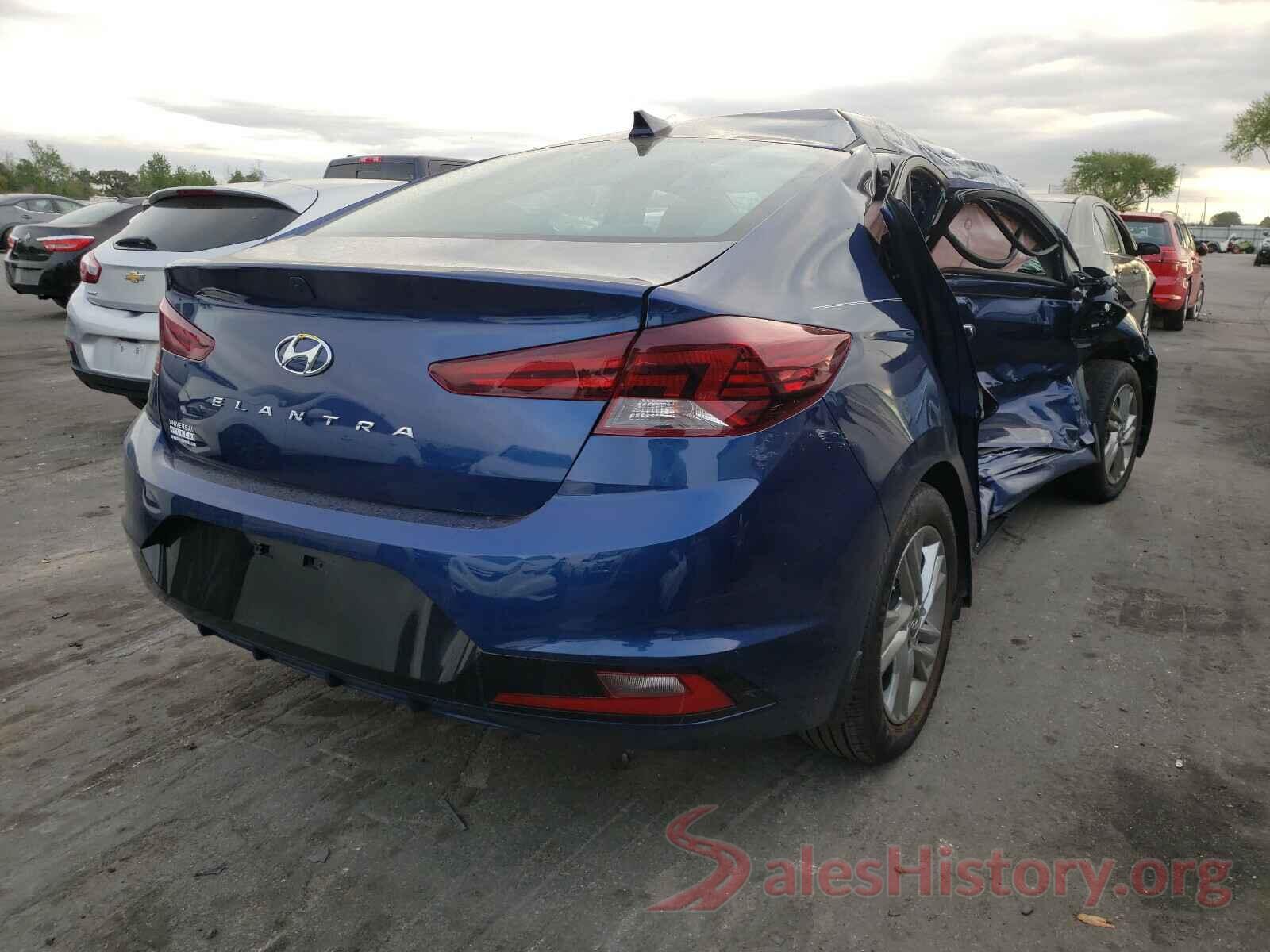 5NPD84LF4LH610850 2020 HYUNDAI ELANTRA