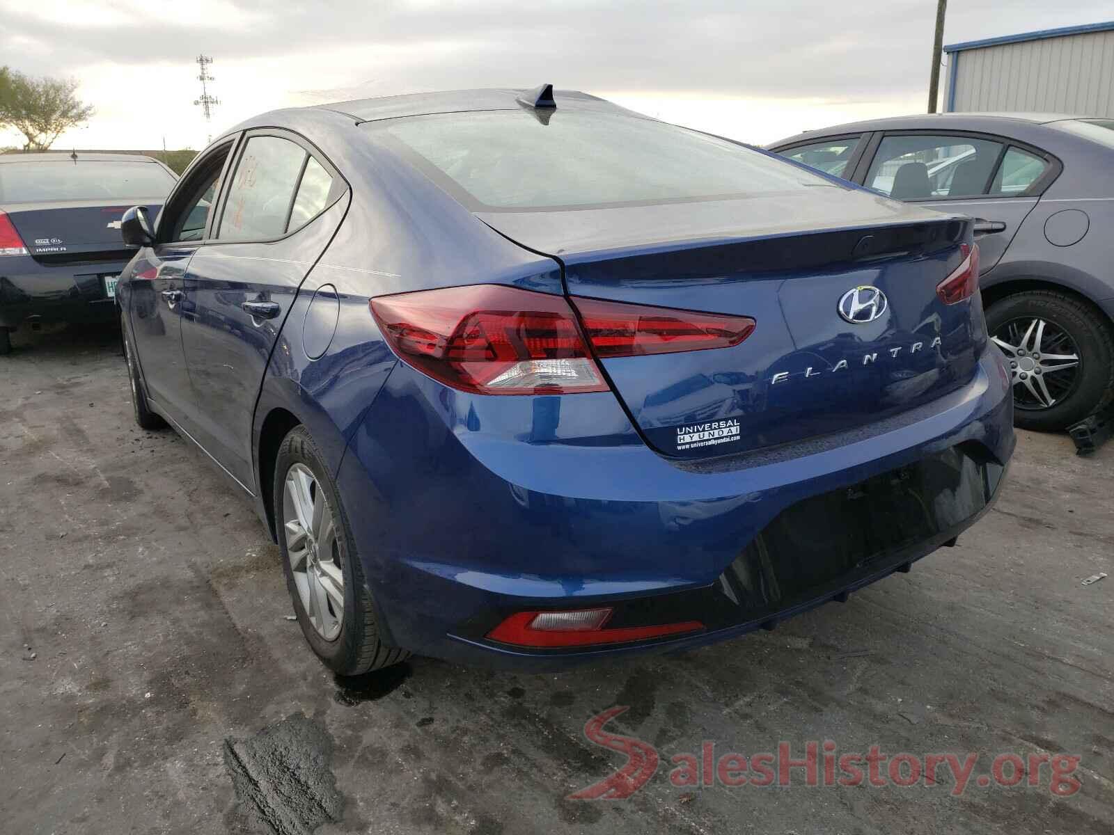 5NPD84LF4LH610850 2020 HYUNDAI ELANTRA