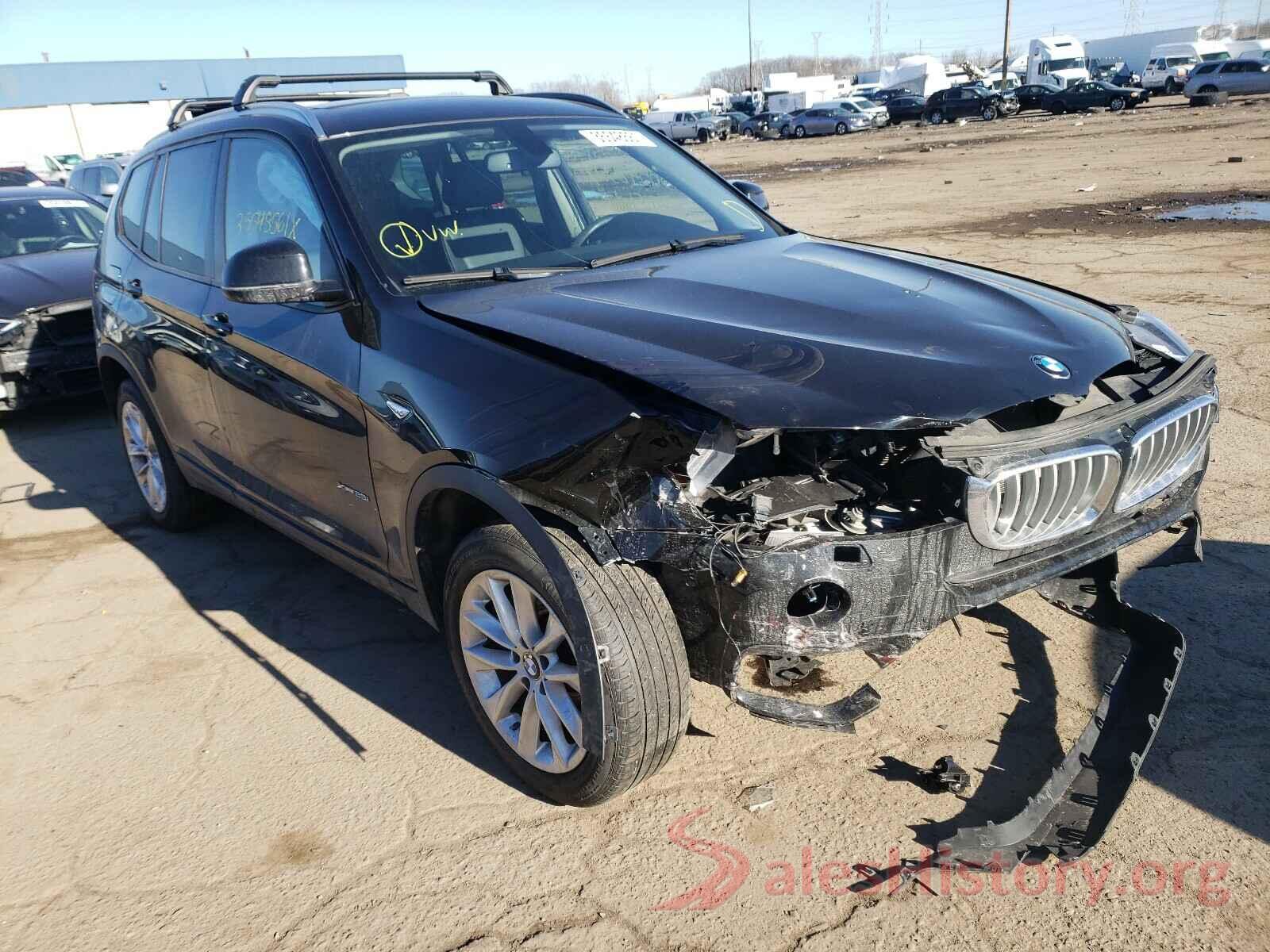 5UXWX9C32H0T23296 2017 BMW X3