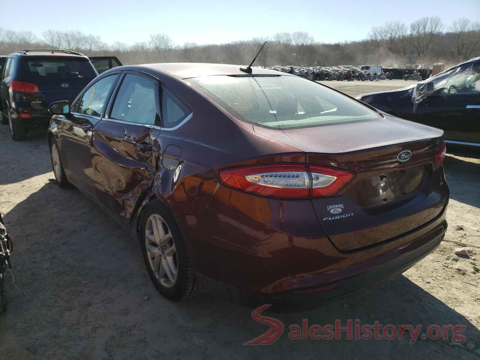 3FA6P0H7XGR280226 2016 FORD FUSION