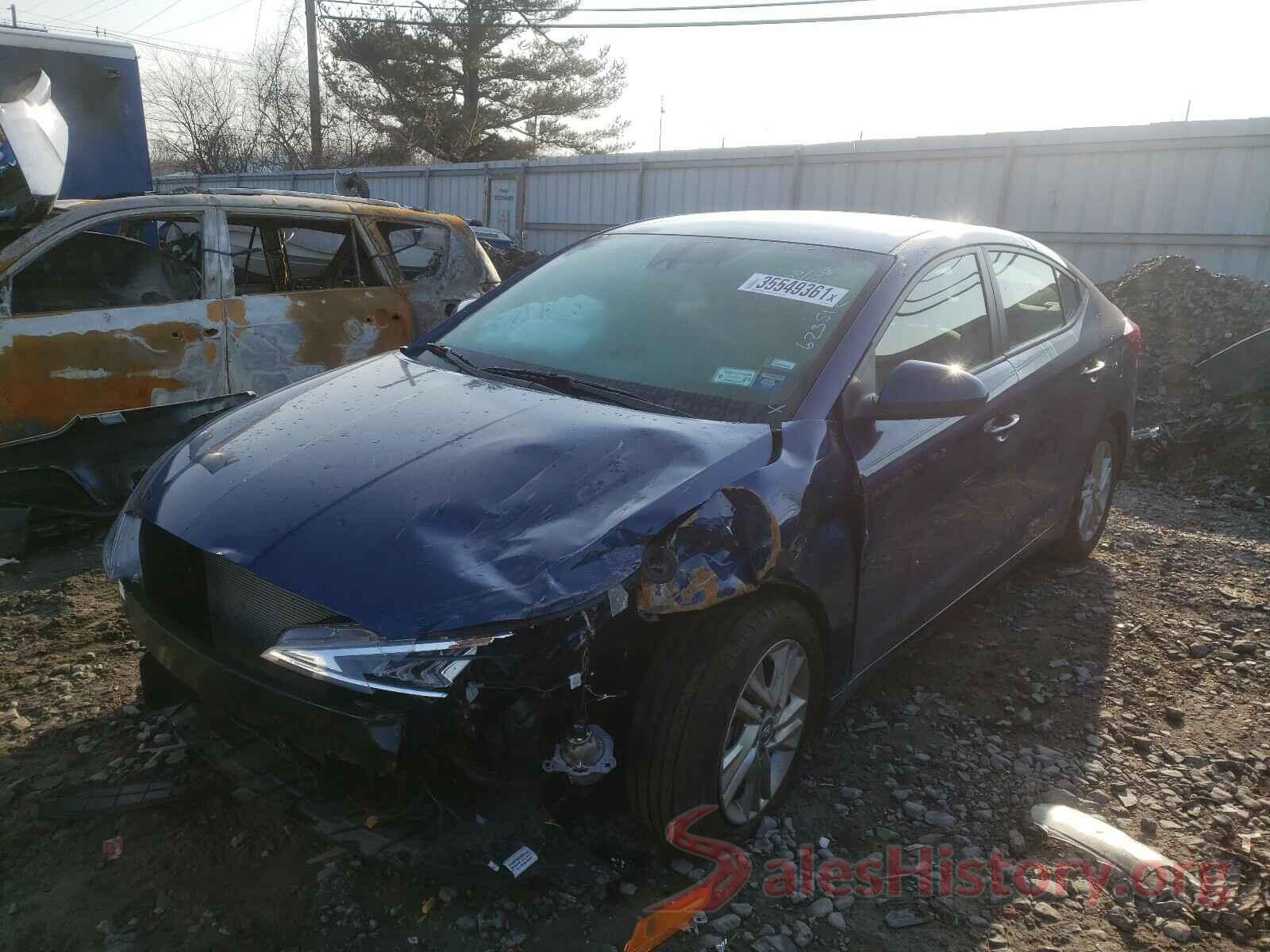 5NPD84LF5LH623512 2020 HYUNDAI ELANTRA