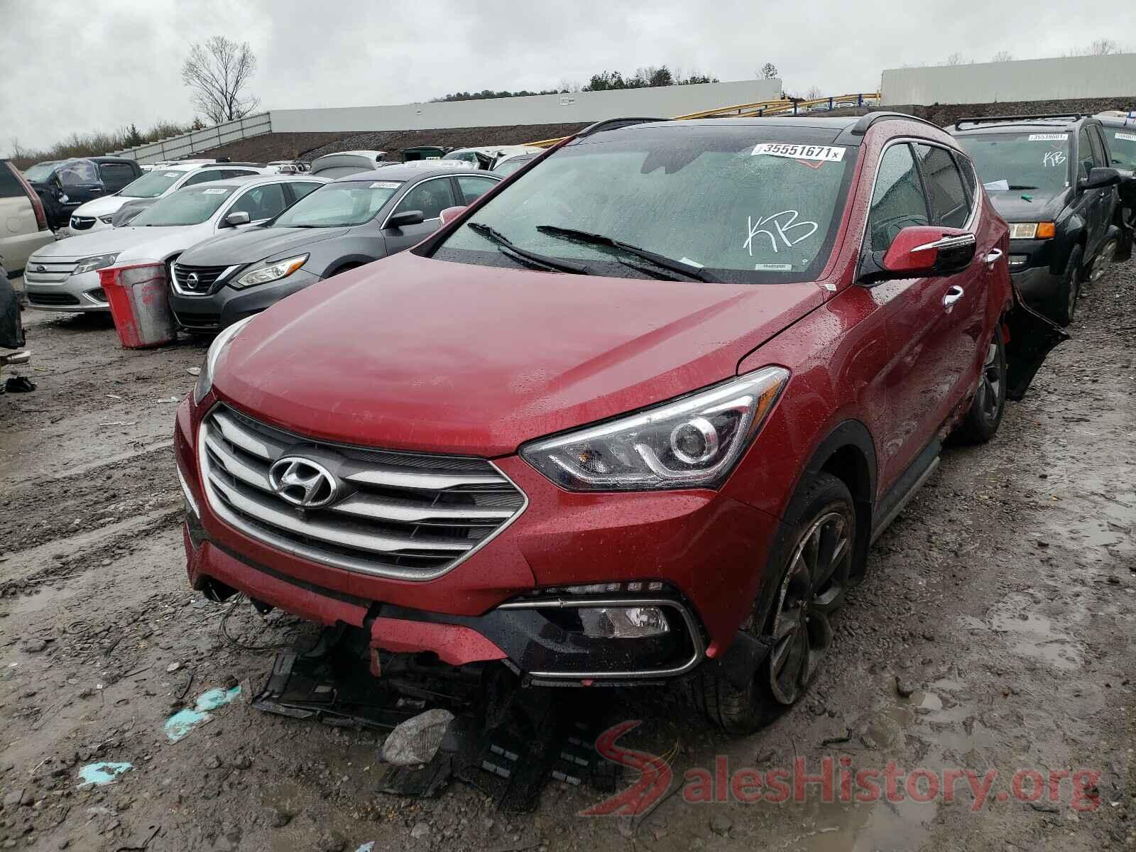 5XYZW4LA0HG427847 2017 HYUNDAI SANTA FE