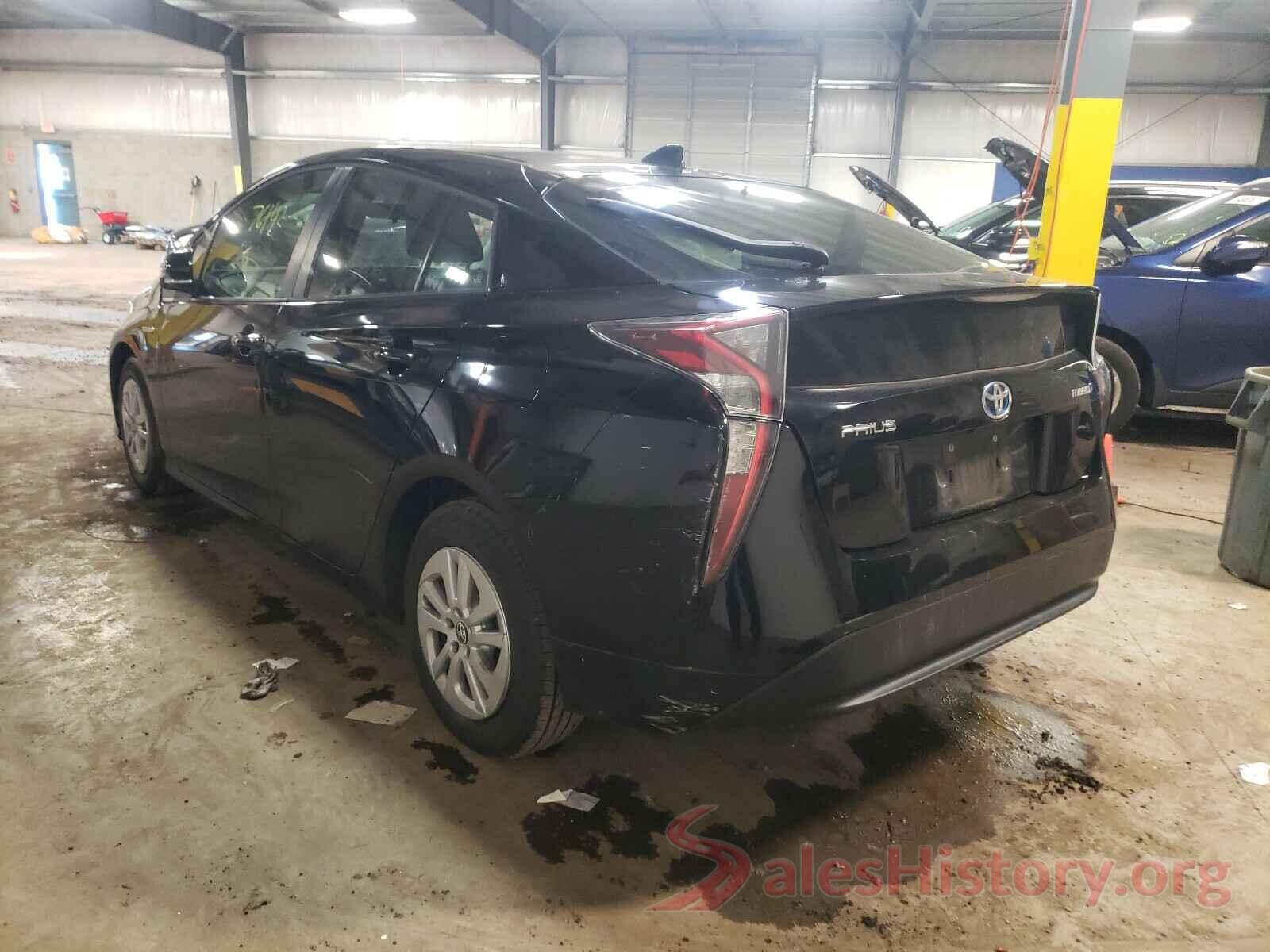 JTDKBRFU4G3009598 2016 TOYOTA PRIUS