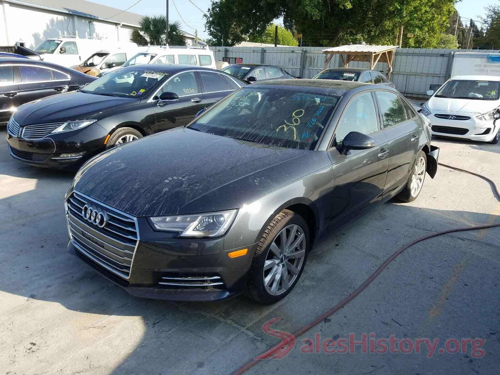 WAUGNAF41HN027493 2017 AUDI A4