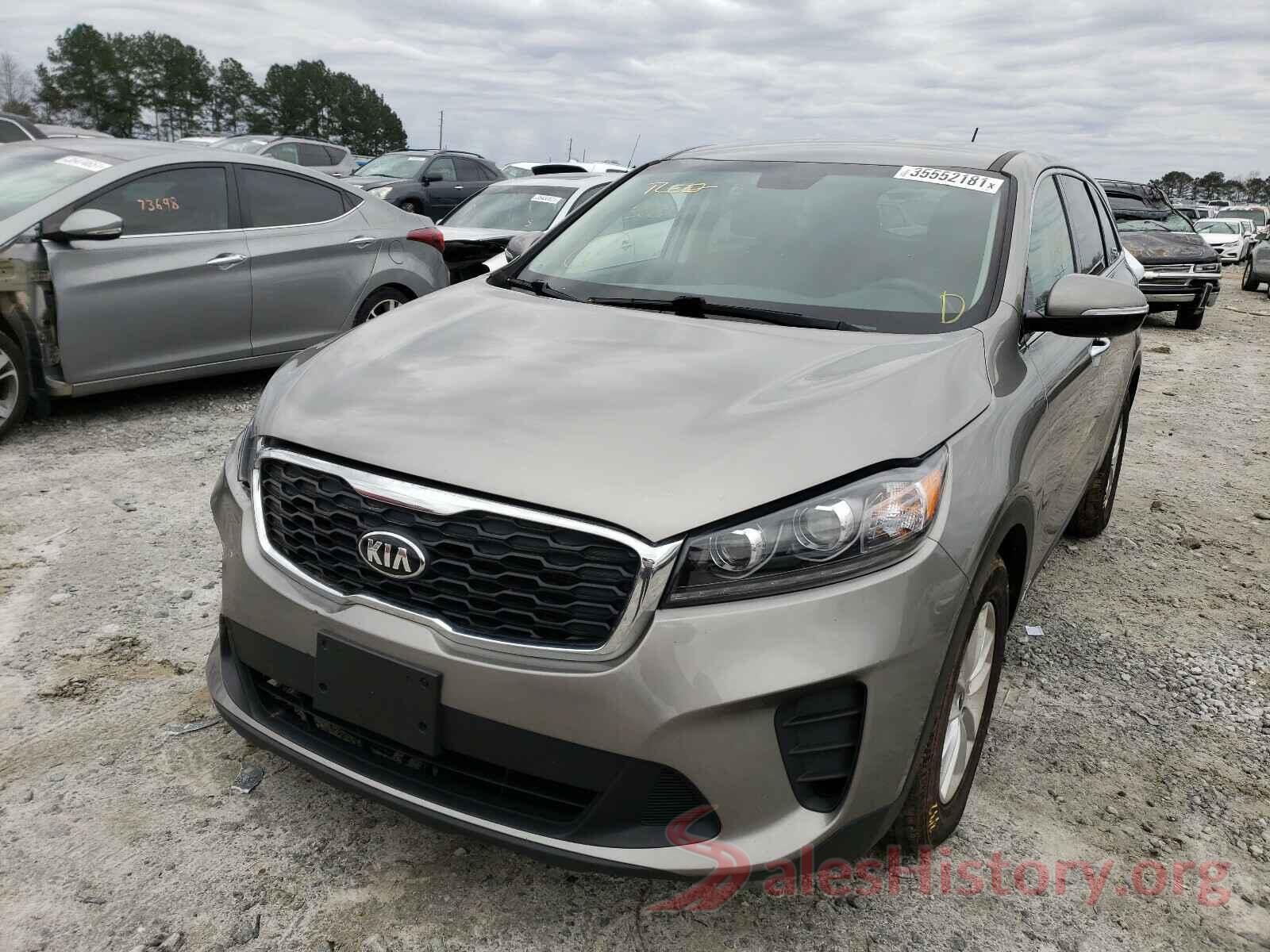 5XYPGDA54KG449187 2019 KIA SORENTO