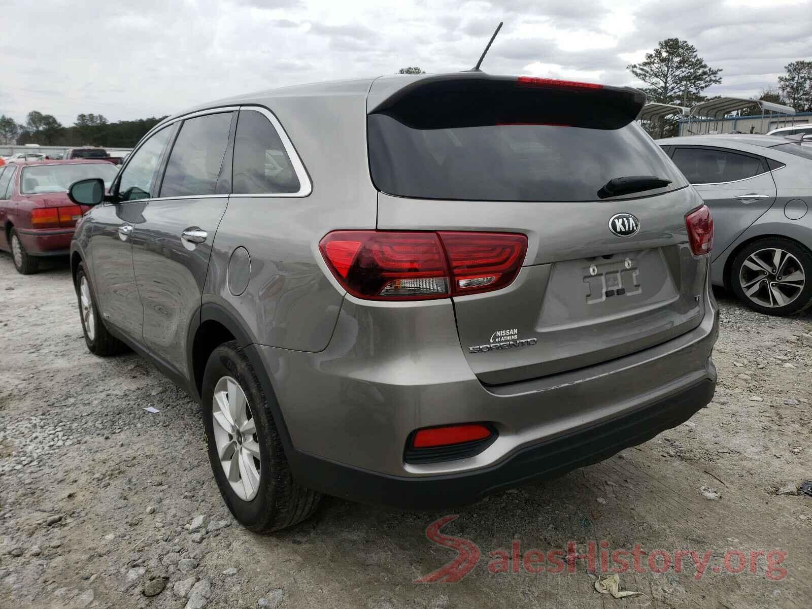 5XYPGDA54KG449187 2019 KIA SORENTO