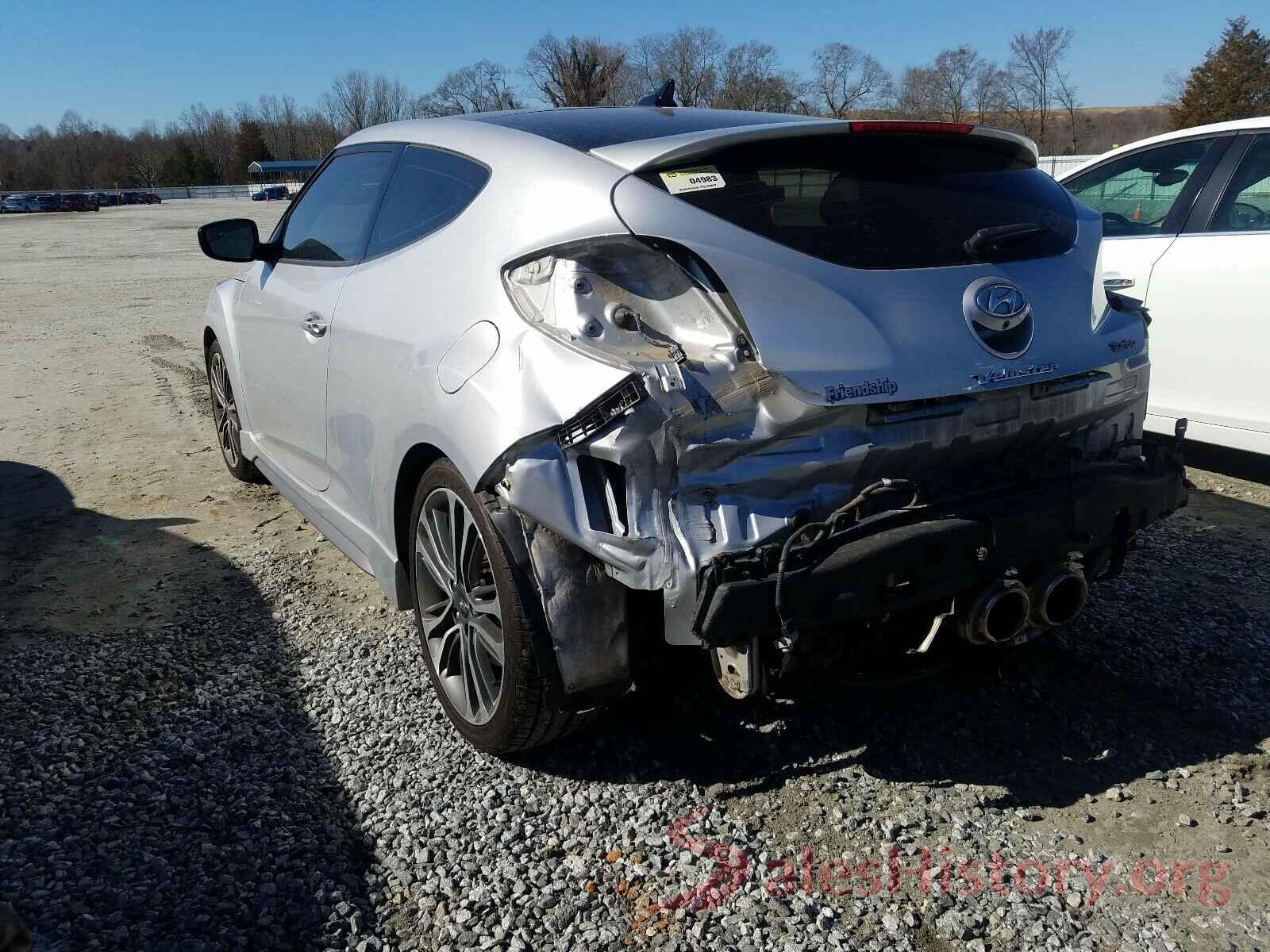 KMHTC6AE4GU291585 2016 HYUNDAI VELOSTER