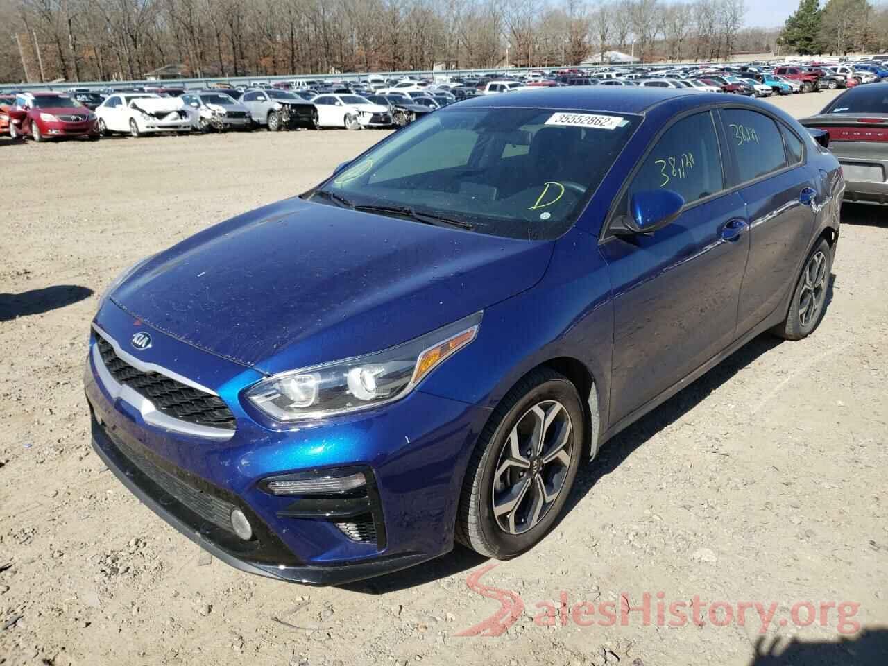 3KPF24AD0LE187636 2020 KIA FORTE