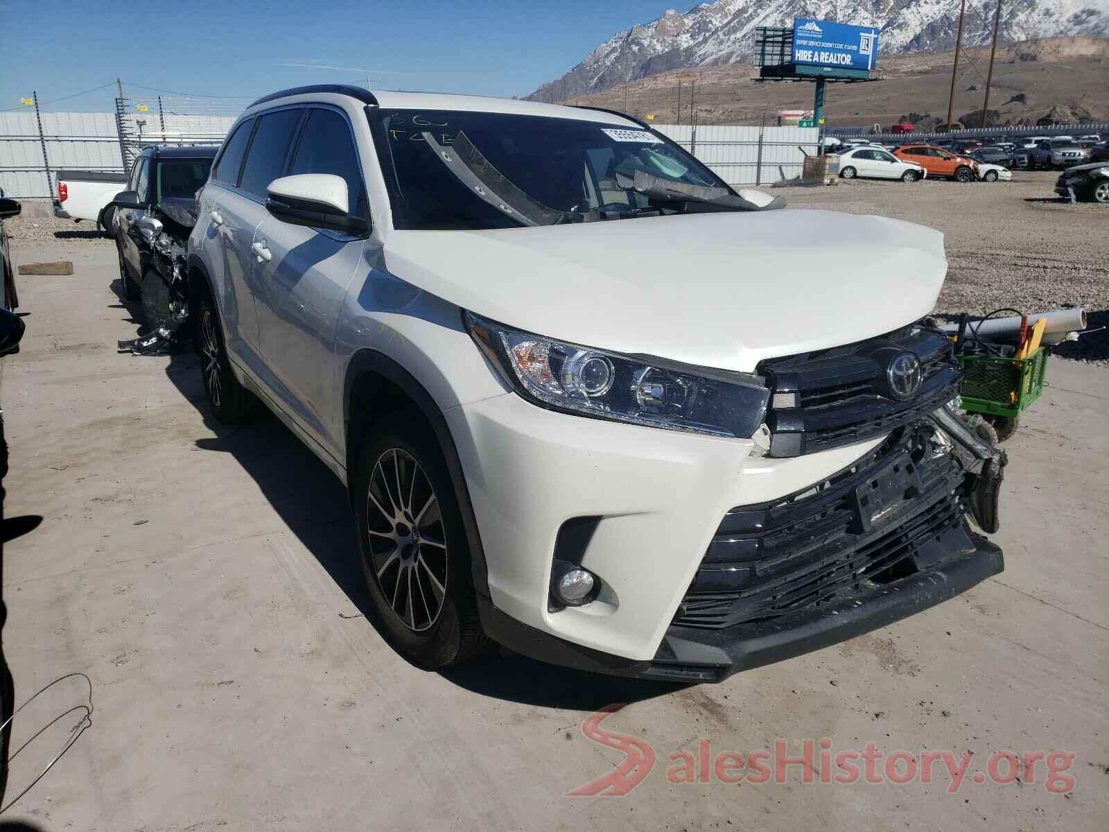 5TDJZRFH3JS543434 2018 TOYOTA HIGHLANDER