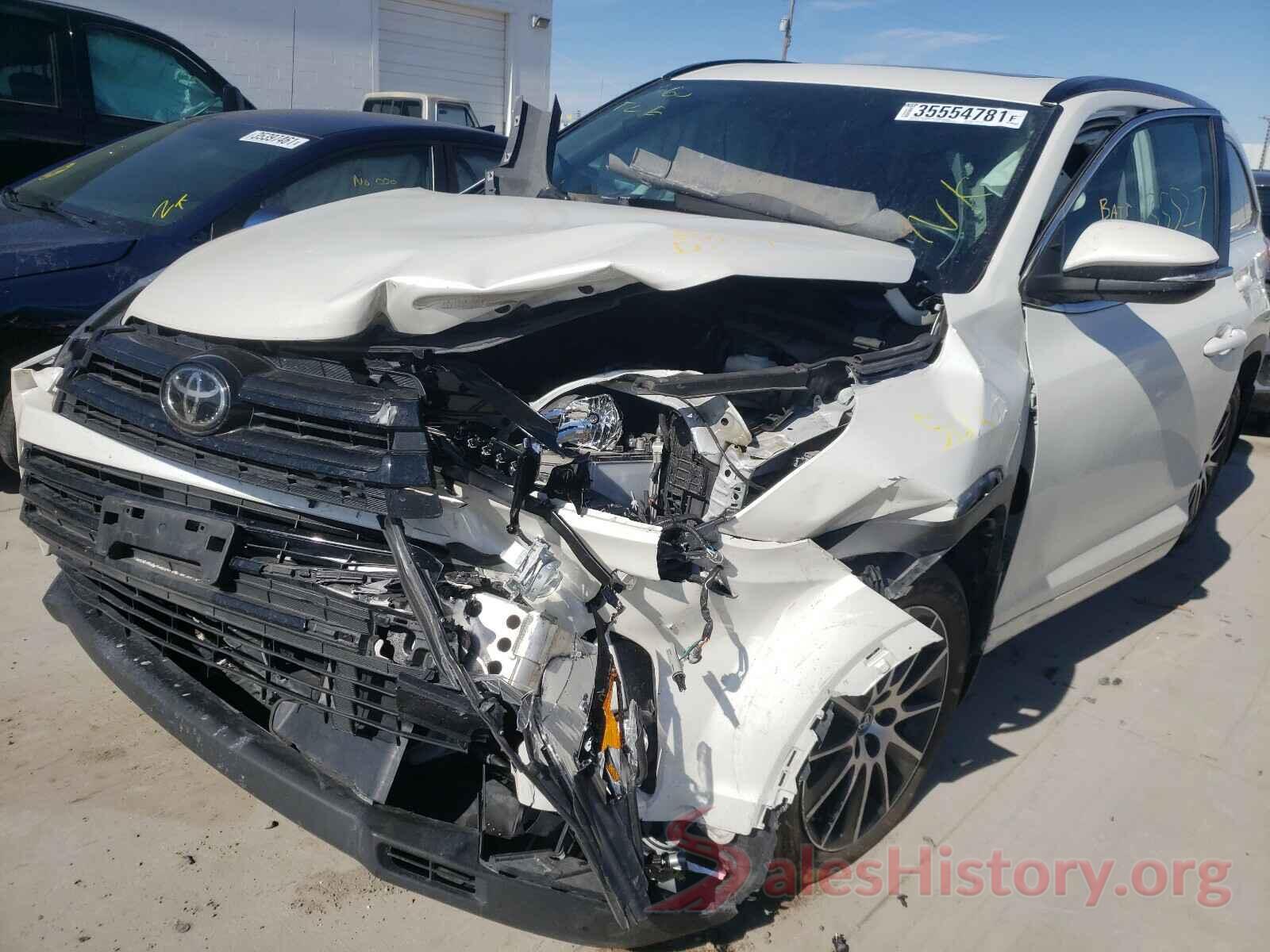 5TDJZRFH3JS543434 2018 TOYOTA HIGHLANDER