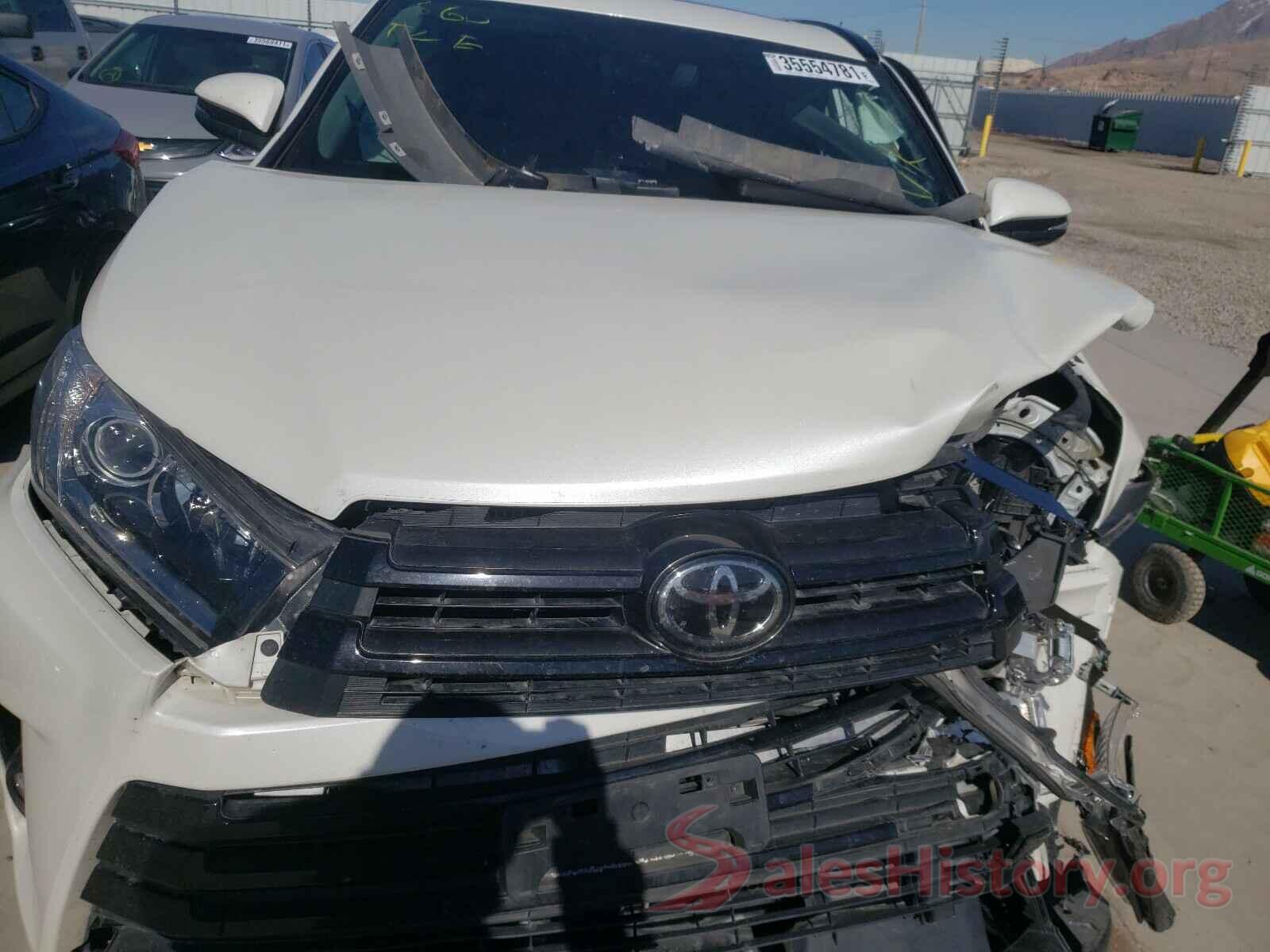 5TDJZRFH3JS543434 2018 TOYOTA HIGHLANDER