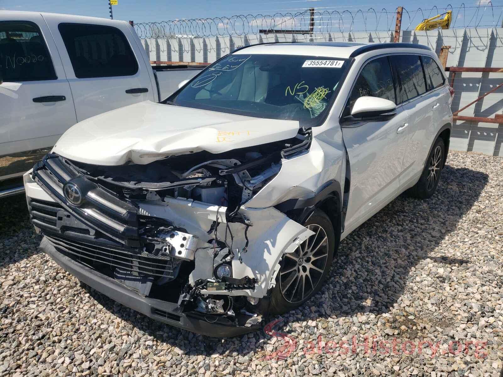 5TDJZRFH3JS543434 2018 TOYOTA HIGHLANDER