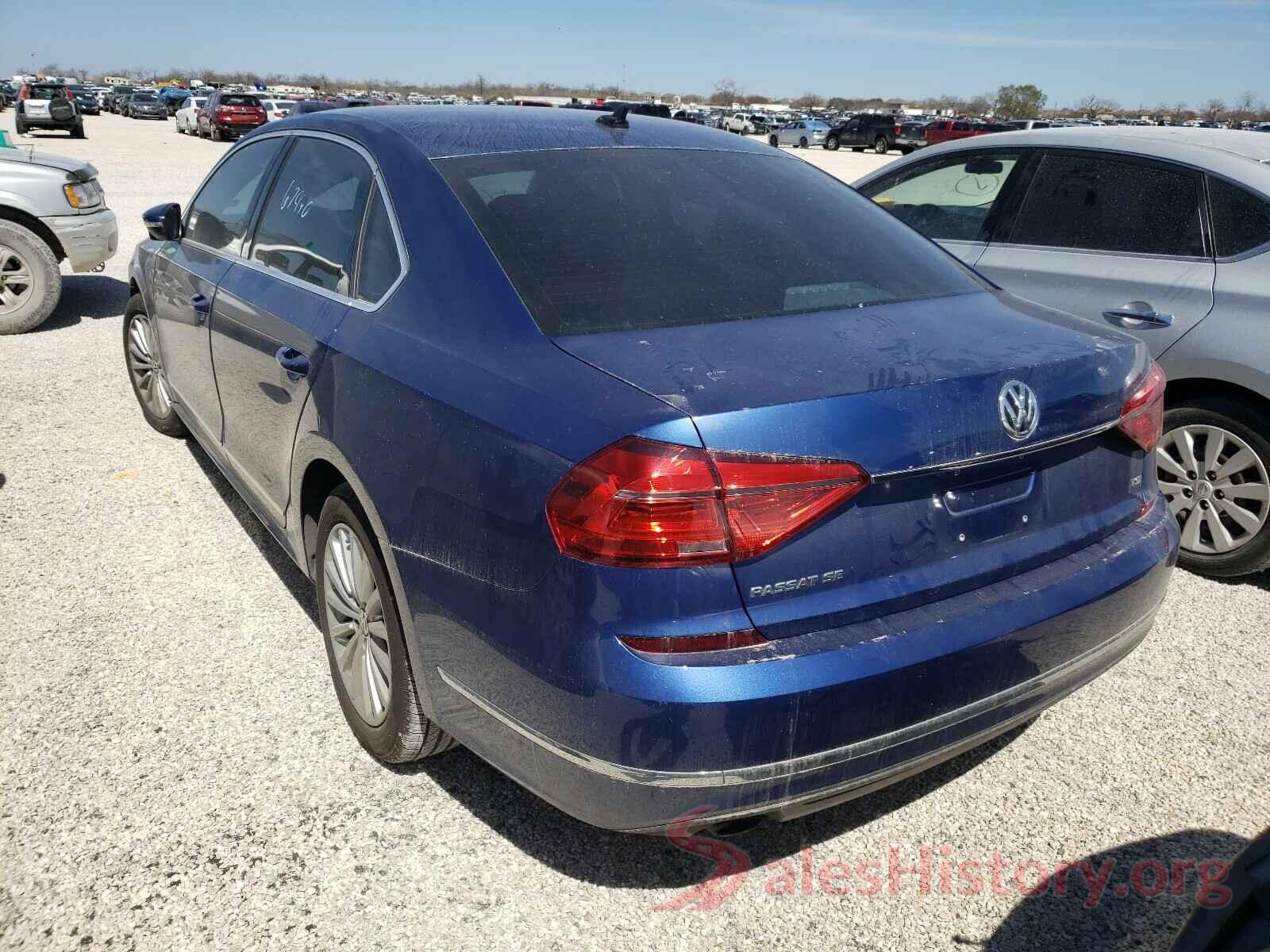 1VWBS7A32GC050327 2016 VOLKSWAGEN PASSAT