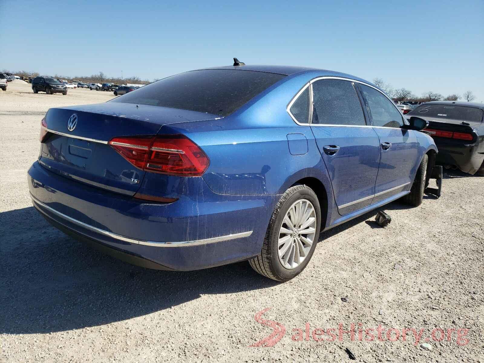 1VWBS7A32GC050327 2016 VOLKSWAGEN PASSAT