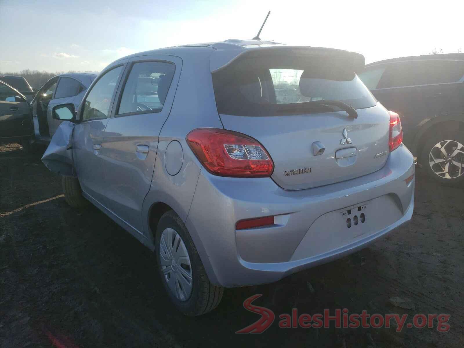 ML32A3HJ6KH004159 2019 MITSUBISHI MIRAGE