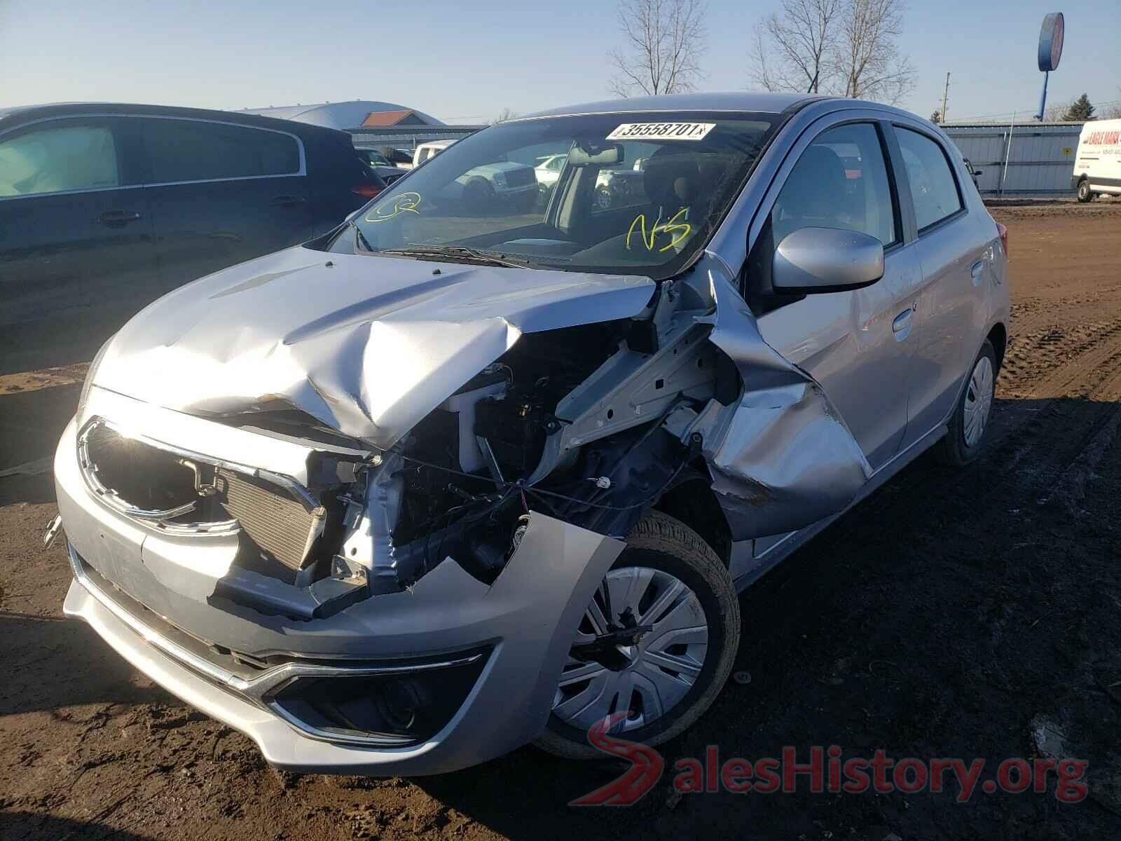 ML32A3HJ6KH004159 2019 MITSUBISHI MIRAGE