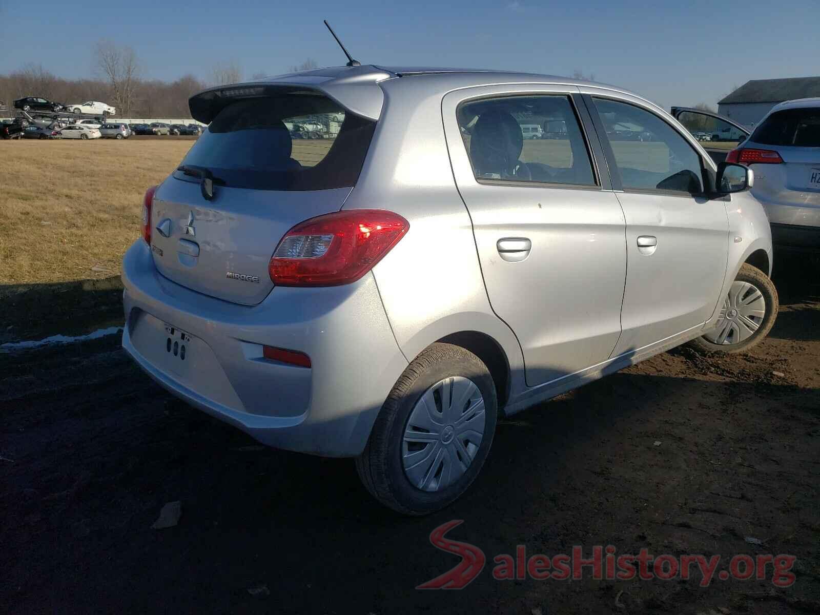 ML32A3HJ6KH004159 2019 MITSUBISHI MIRAGE