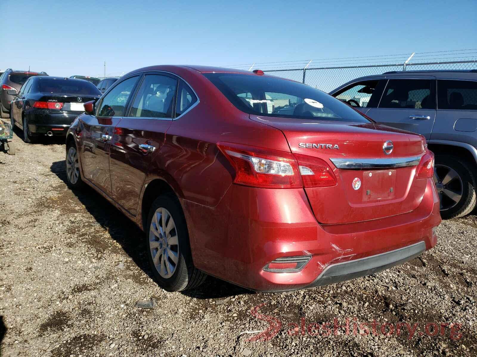 3N1AB7AP0HL641086 2017 NISSAN SENTRA